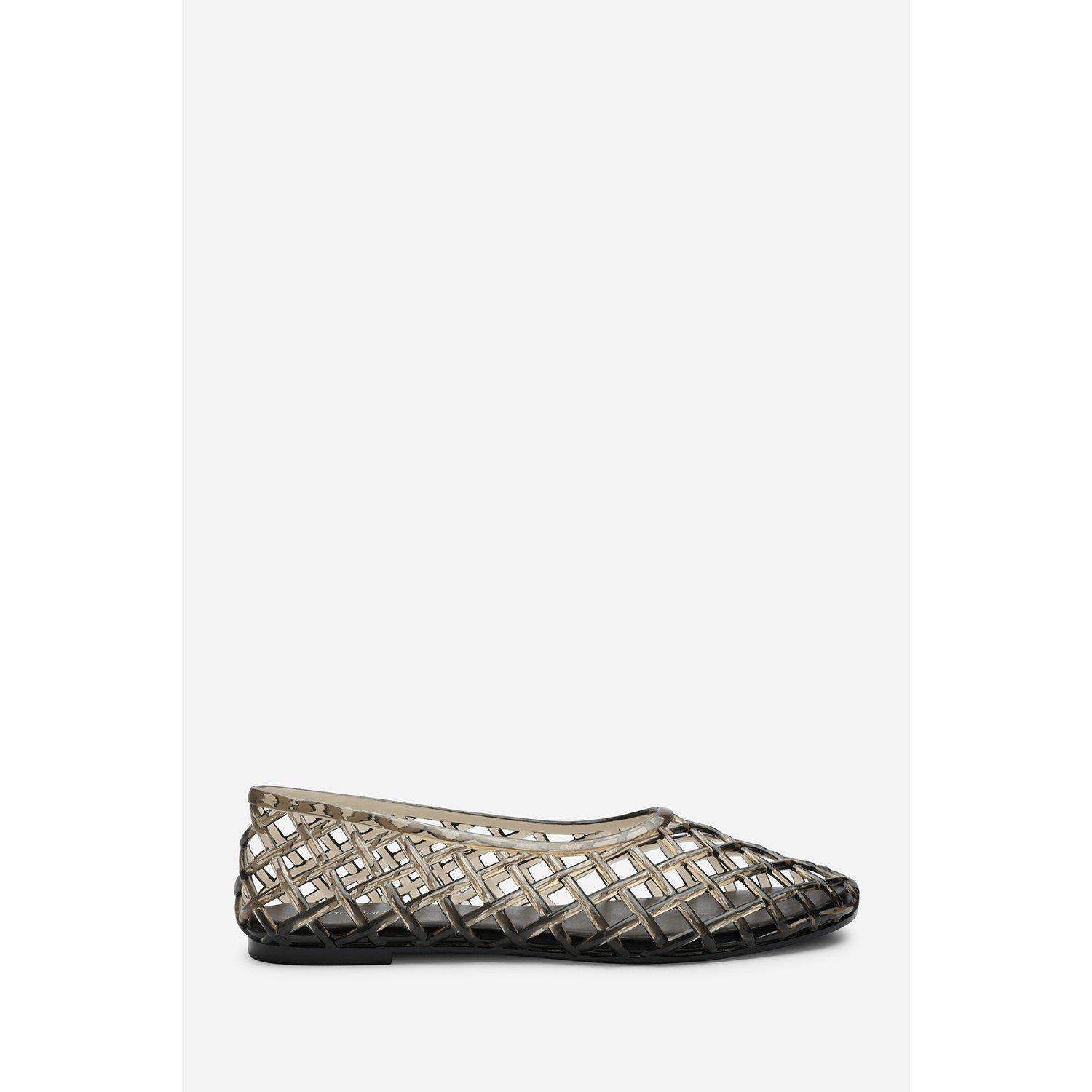 Crna žele - Wheres That From - Where’s Clear Jelly Ballet Pumps - 2