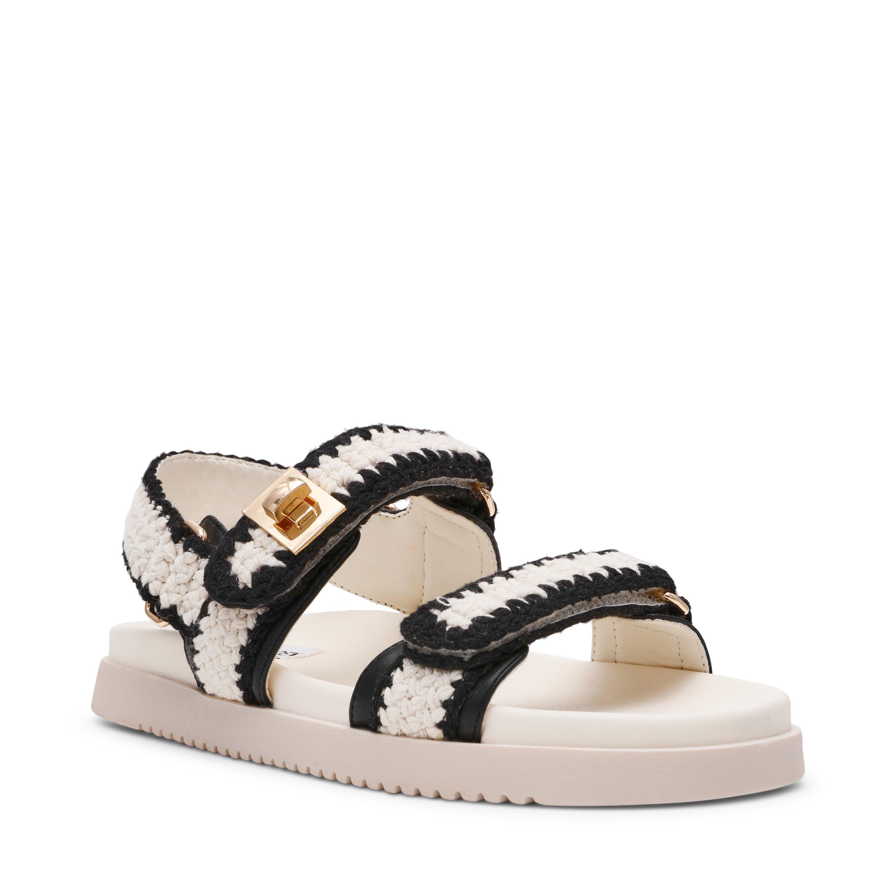 Black/White - Steve Madden - Madden Mona Sandal Ld63 - 2