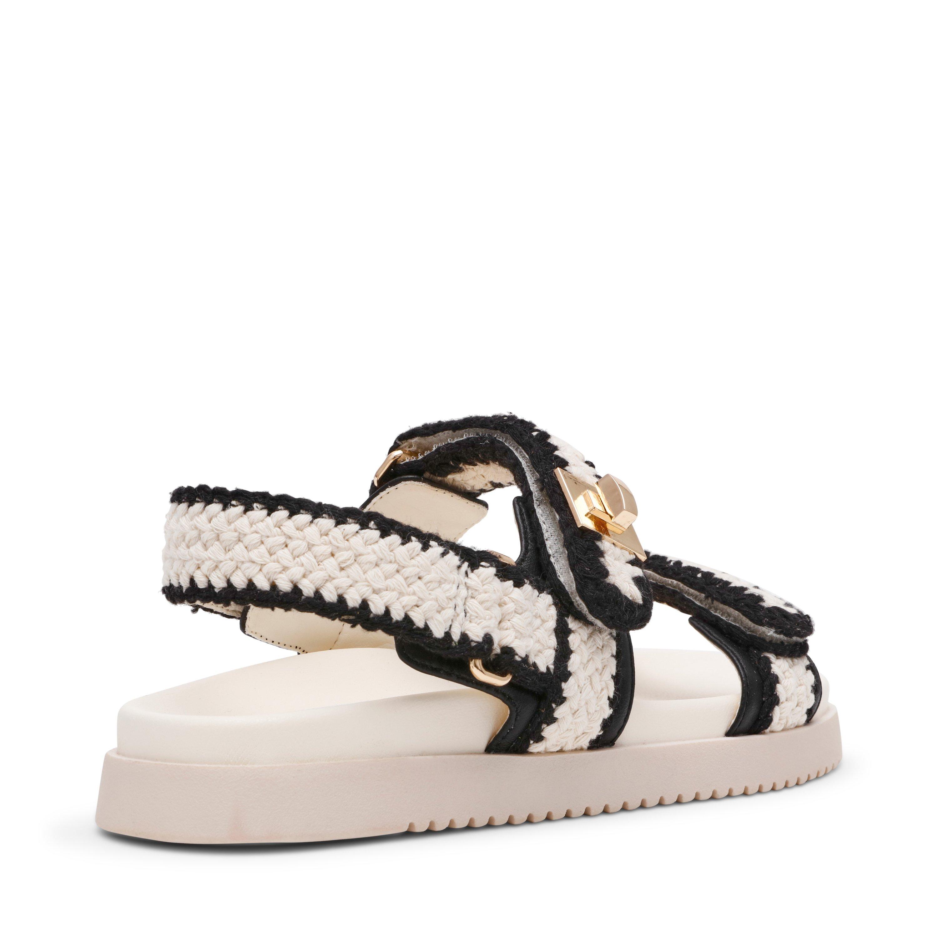 Black/White - Steve Madden - Madden Mona Sandal Ld63 - 3