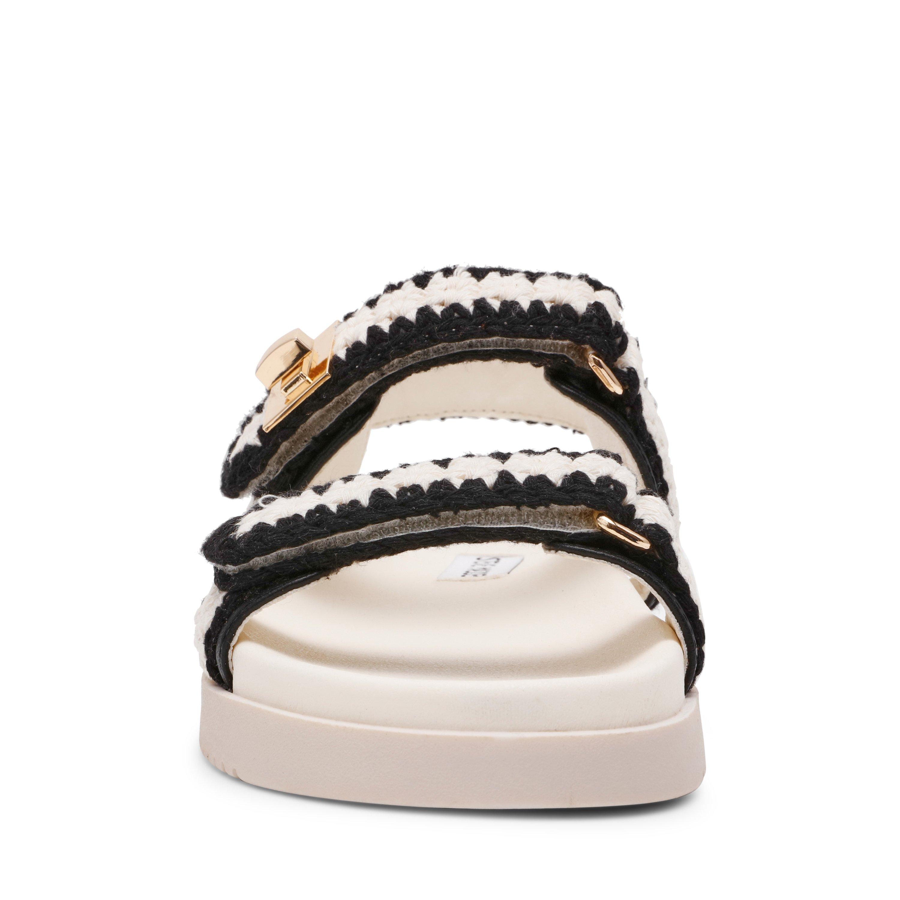 Black/White - Steve Madden - Madden Mona Sandal Ld63 - 4