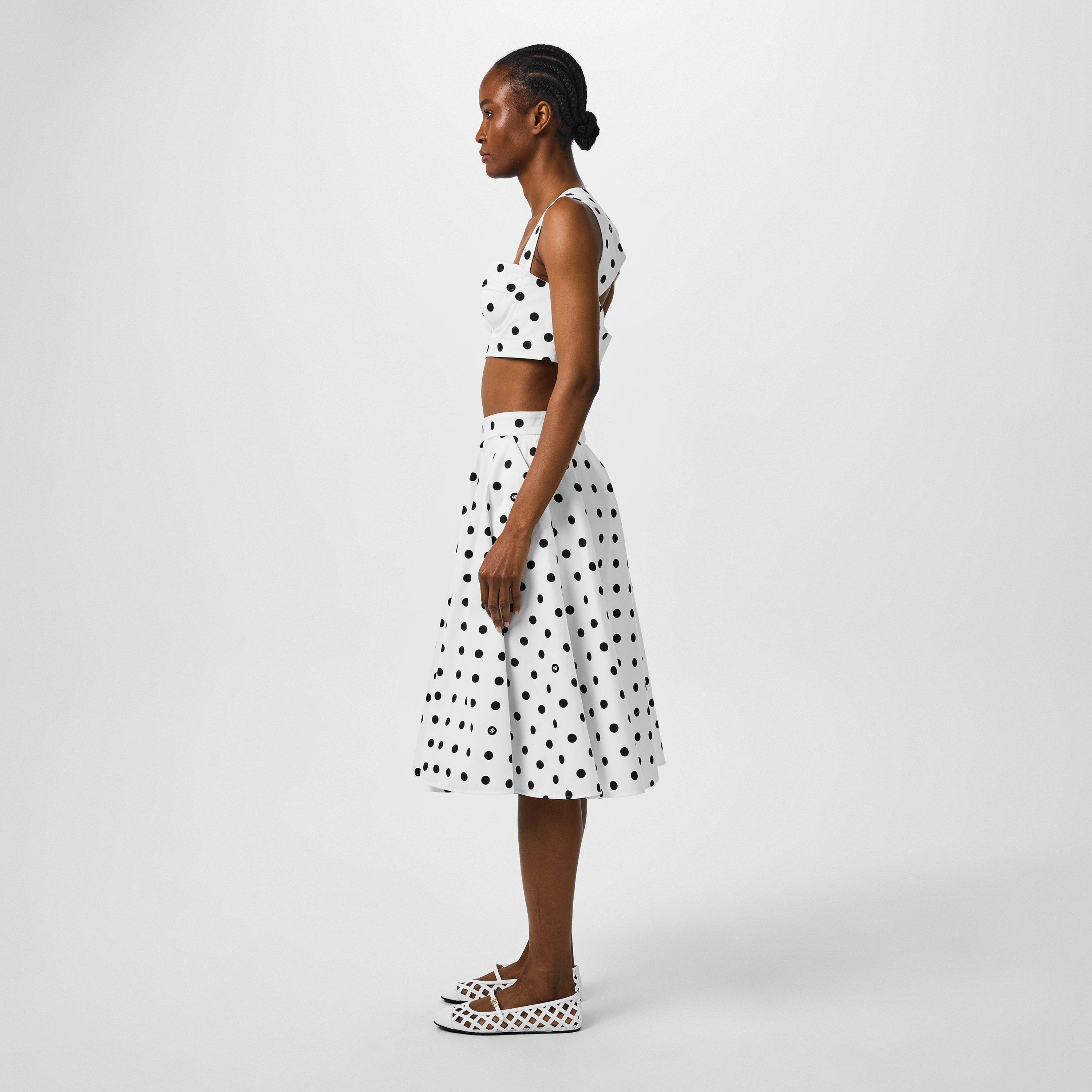 Bianco - Dolce and Gabbana - Women's Cut-Out Ballet Pumps - 6