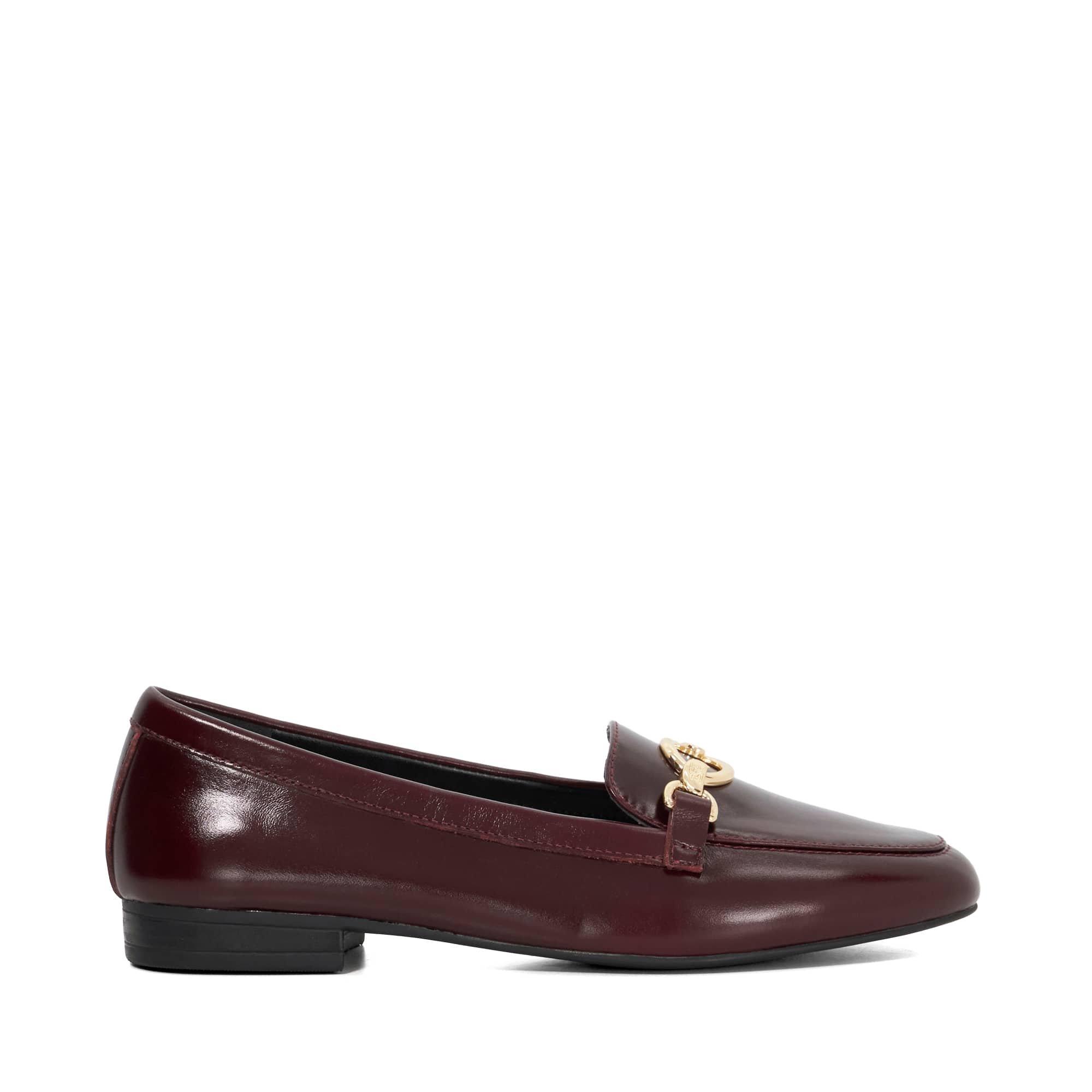 Dune London Women's Gladia Loafers - Burgundy Lthr - 7 (40)