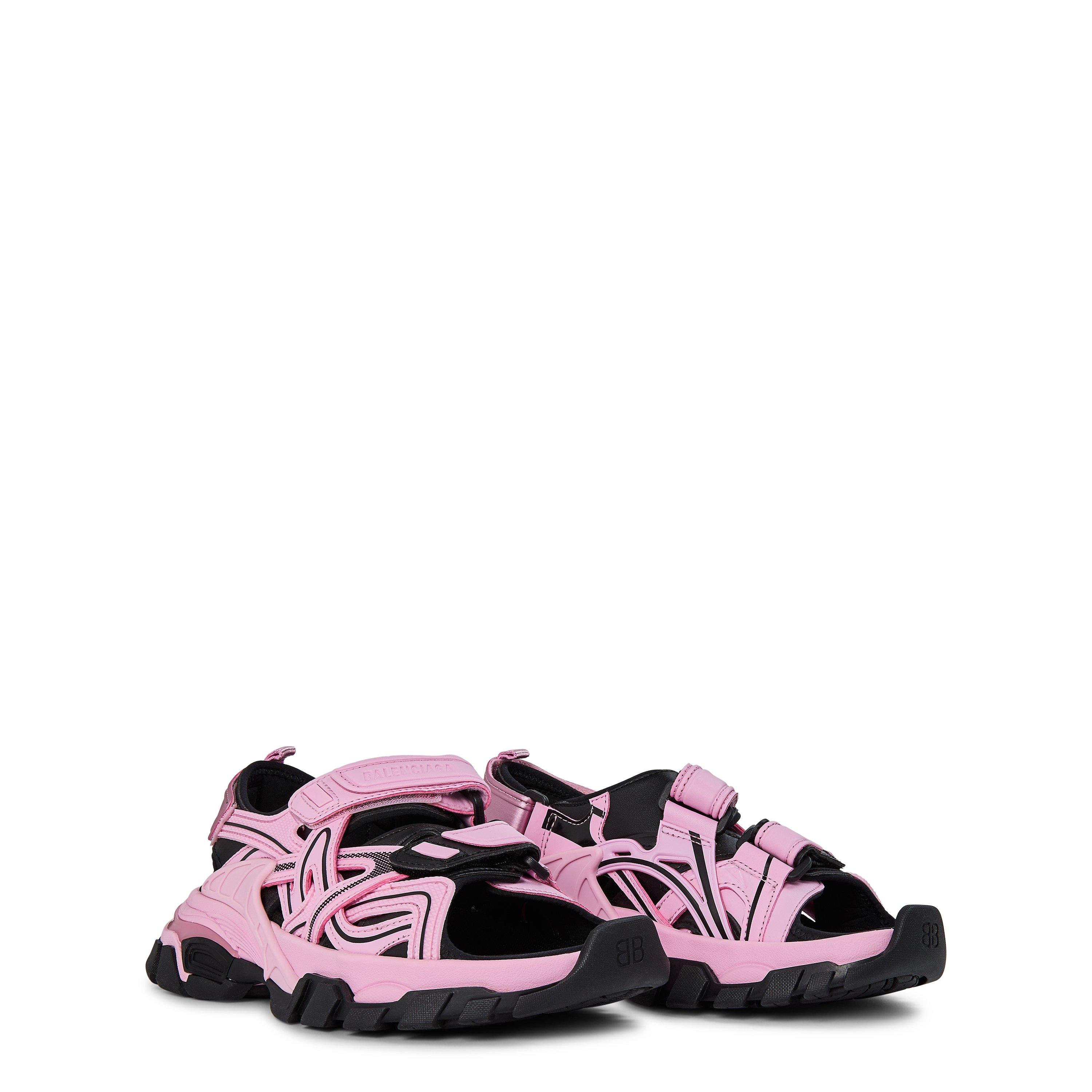 Pink/Black - Balenciaga - Track Sandals - 3