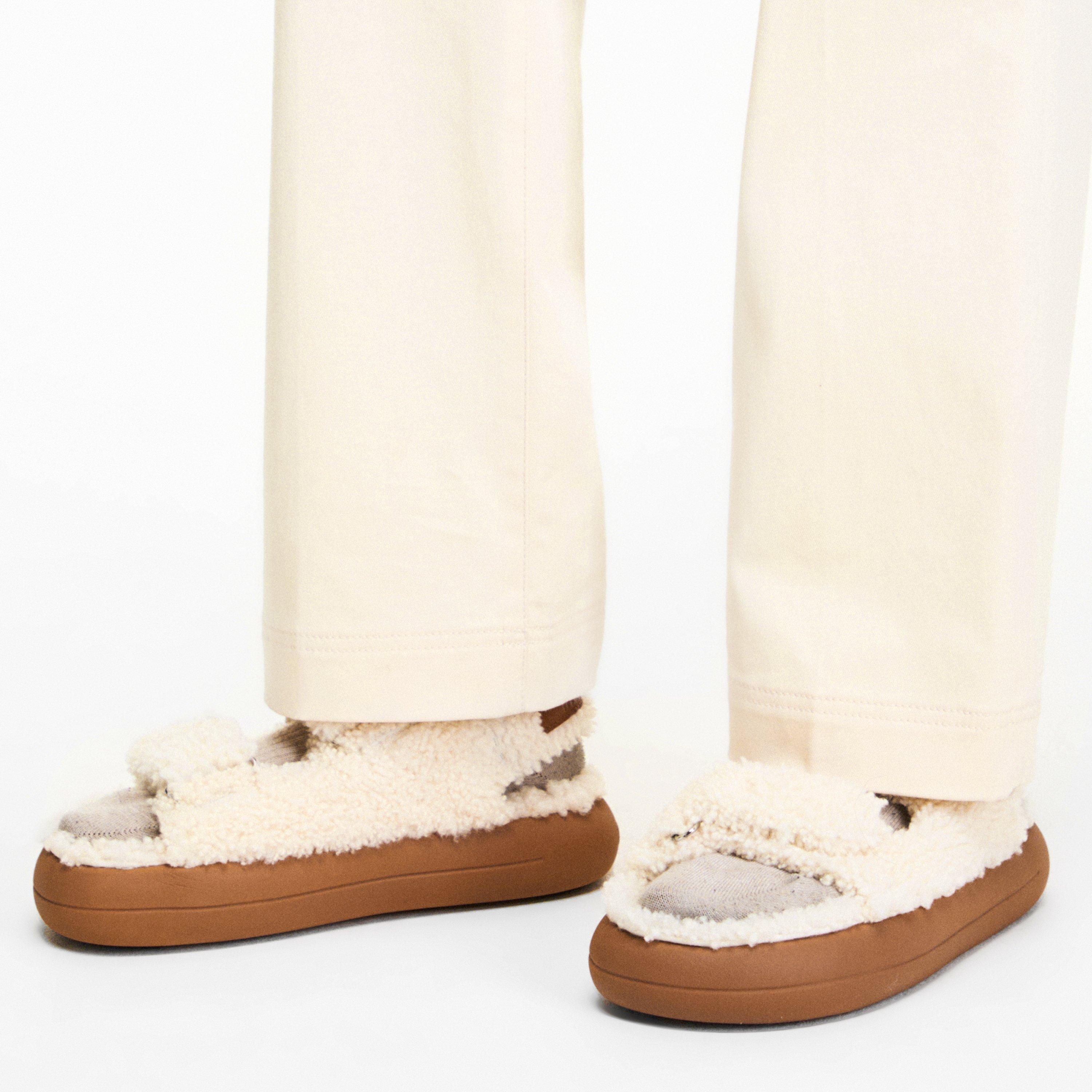 Ice - Moon Boot - Women's Shearling Flatform Sandals - 3