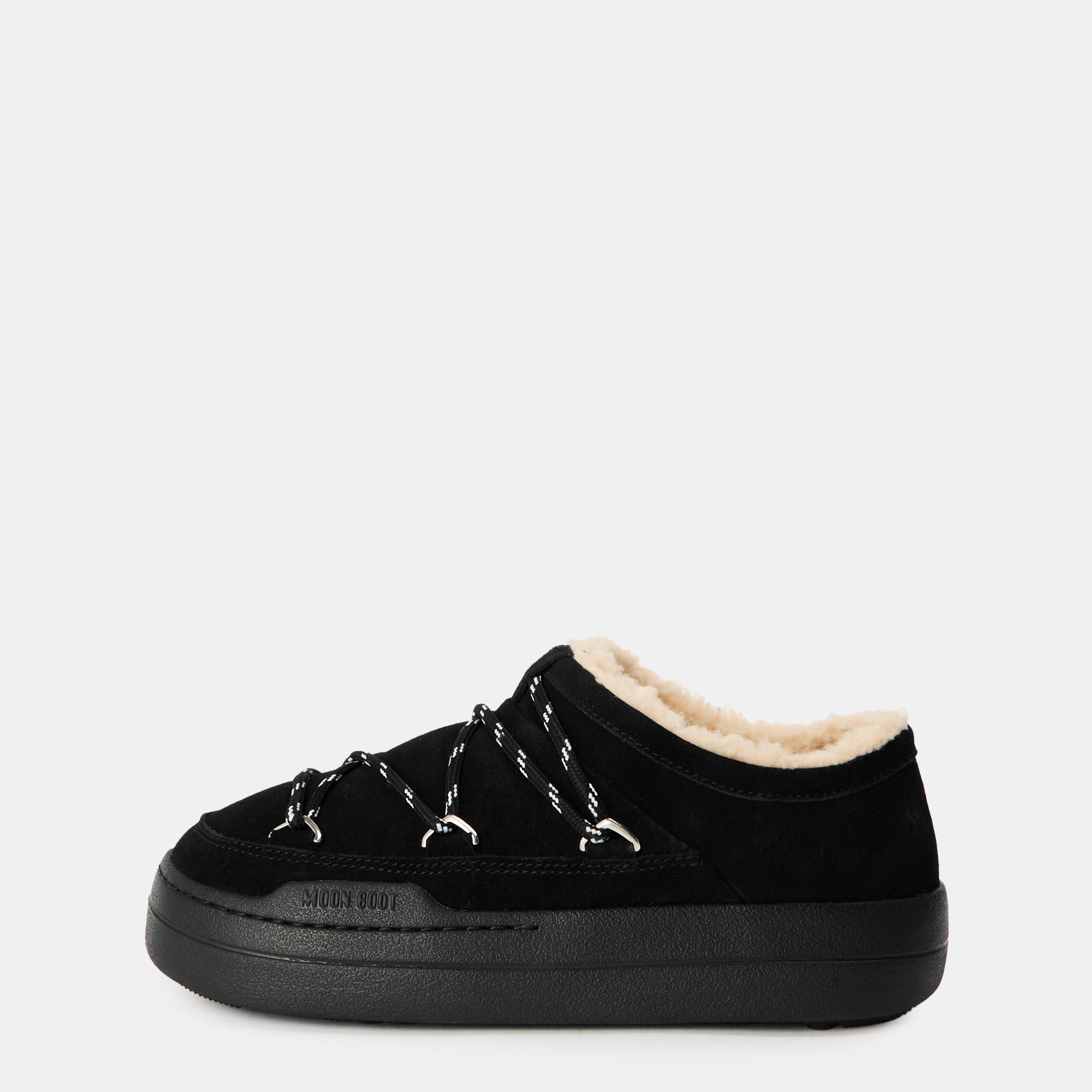 Black - Moon Boot - Womens Park Slipper - 2