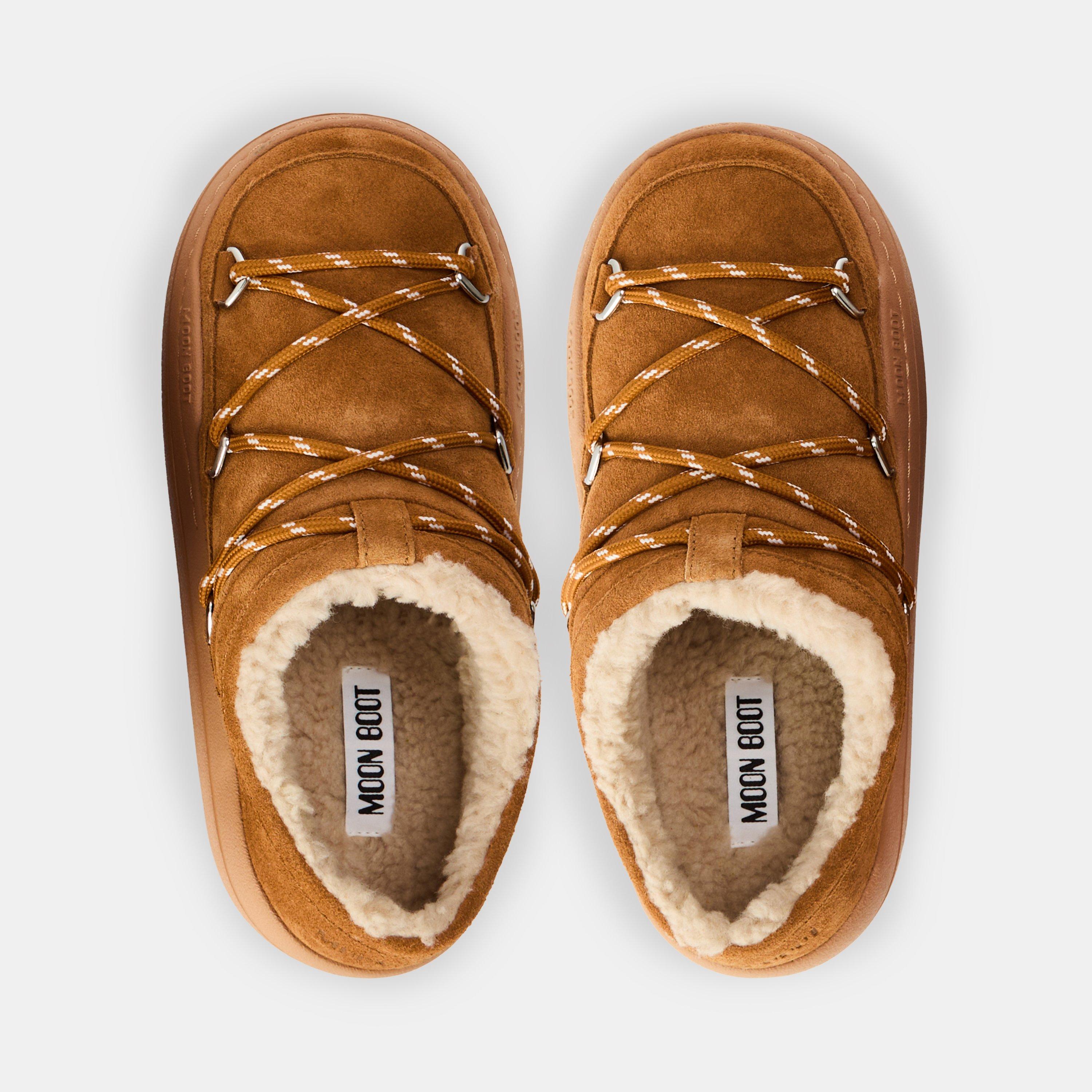 Cognac - Moon Boot - Womens Park Slipper - 4