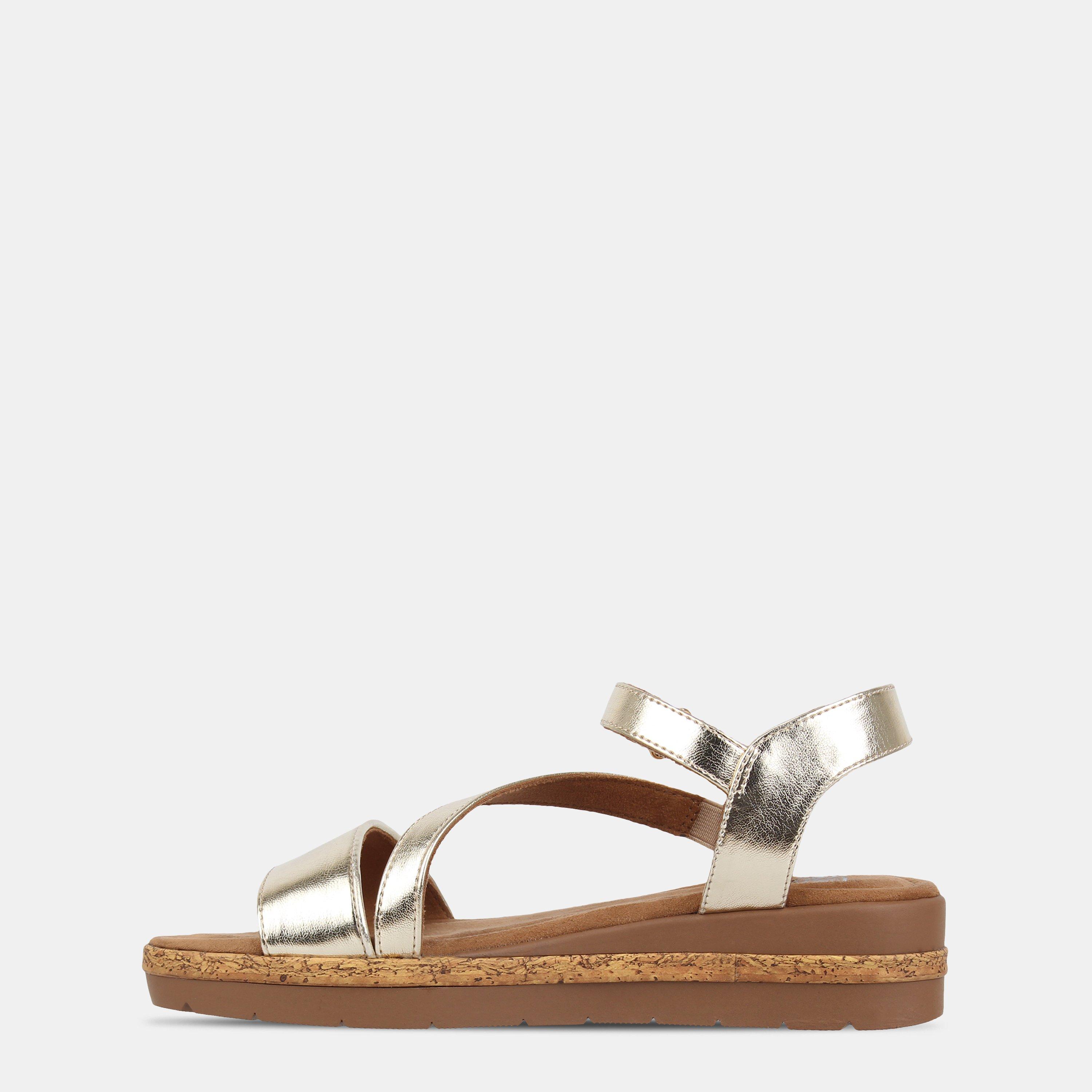 Gold - Biba - Biba Wedge Sandal Womens - 2