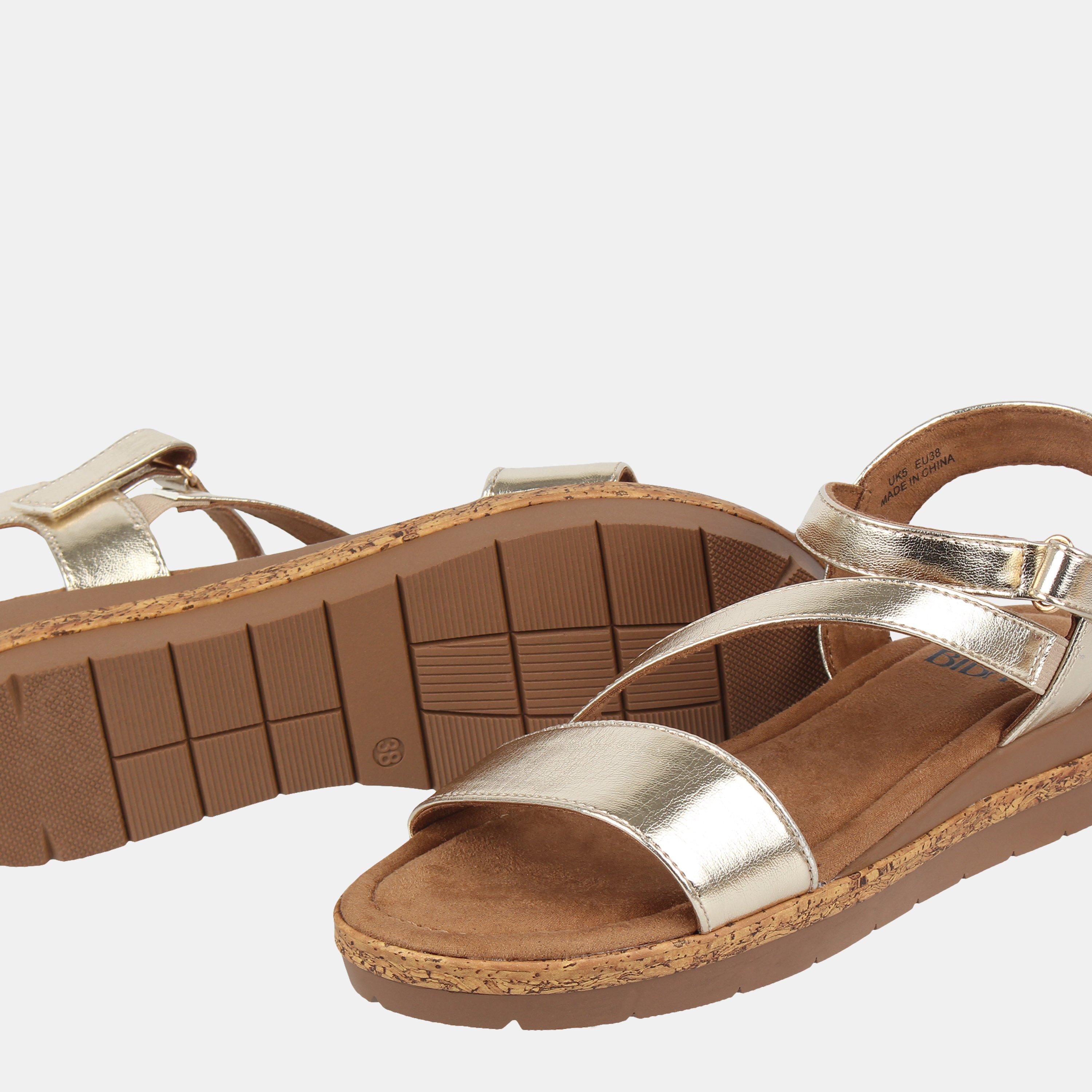 Gold - Biba - Biba Wedge Sandal Womens - 3