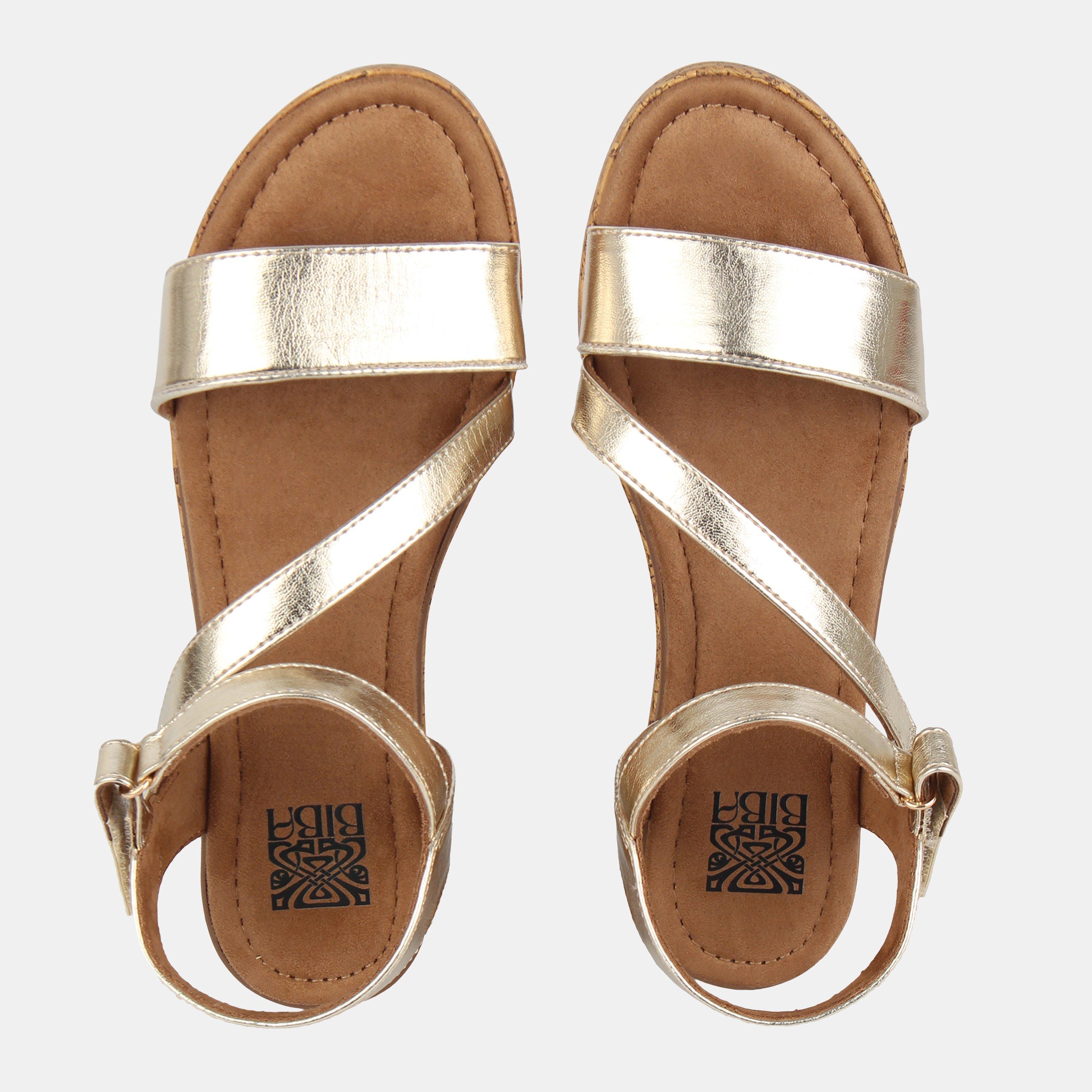 Gold - Biba - Biba Wedge Sandal Womens - 4