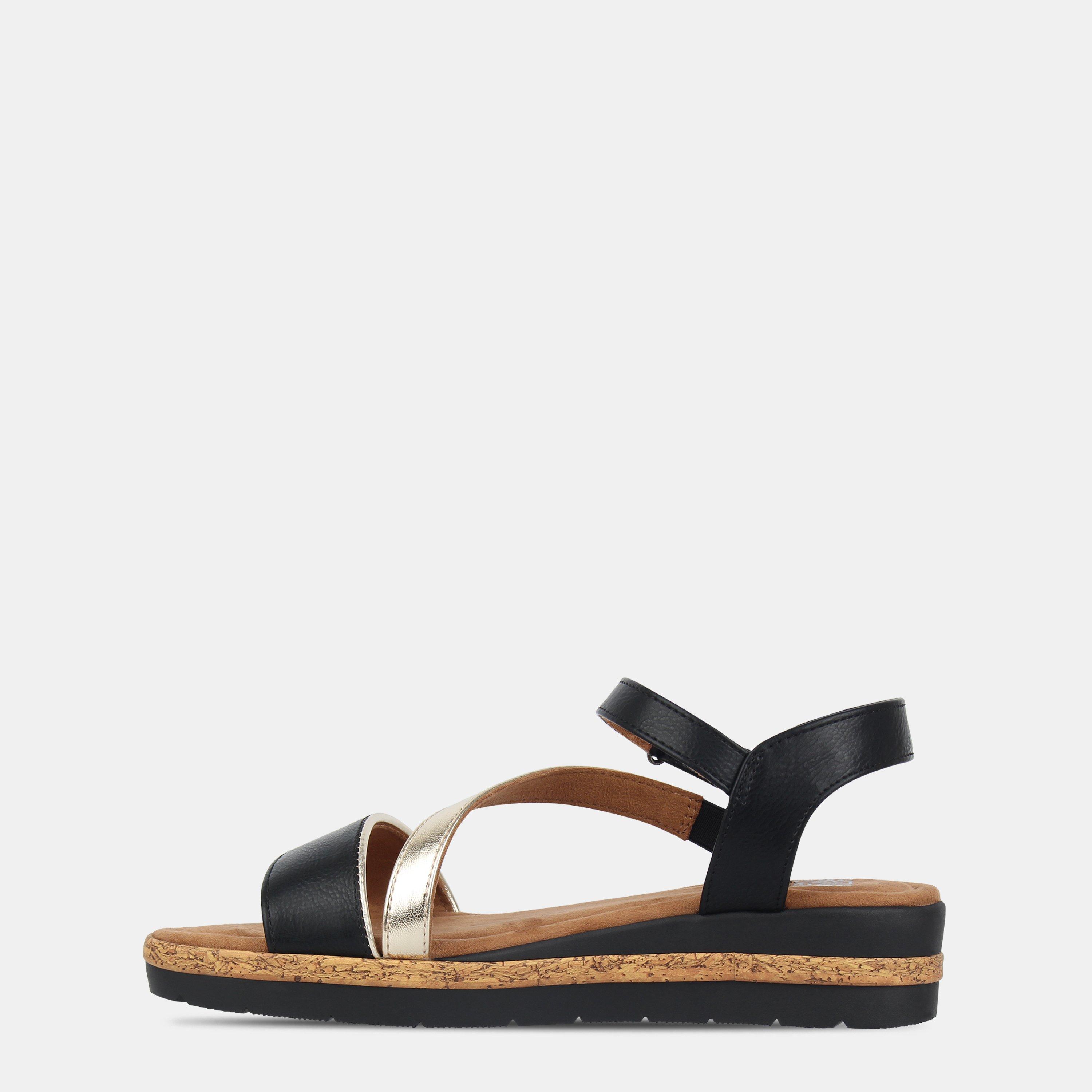 Black - Biba - Biba Wedge Sandal Ld63 - 2