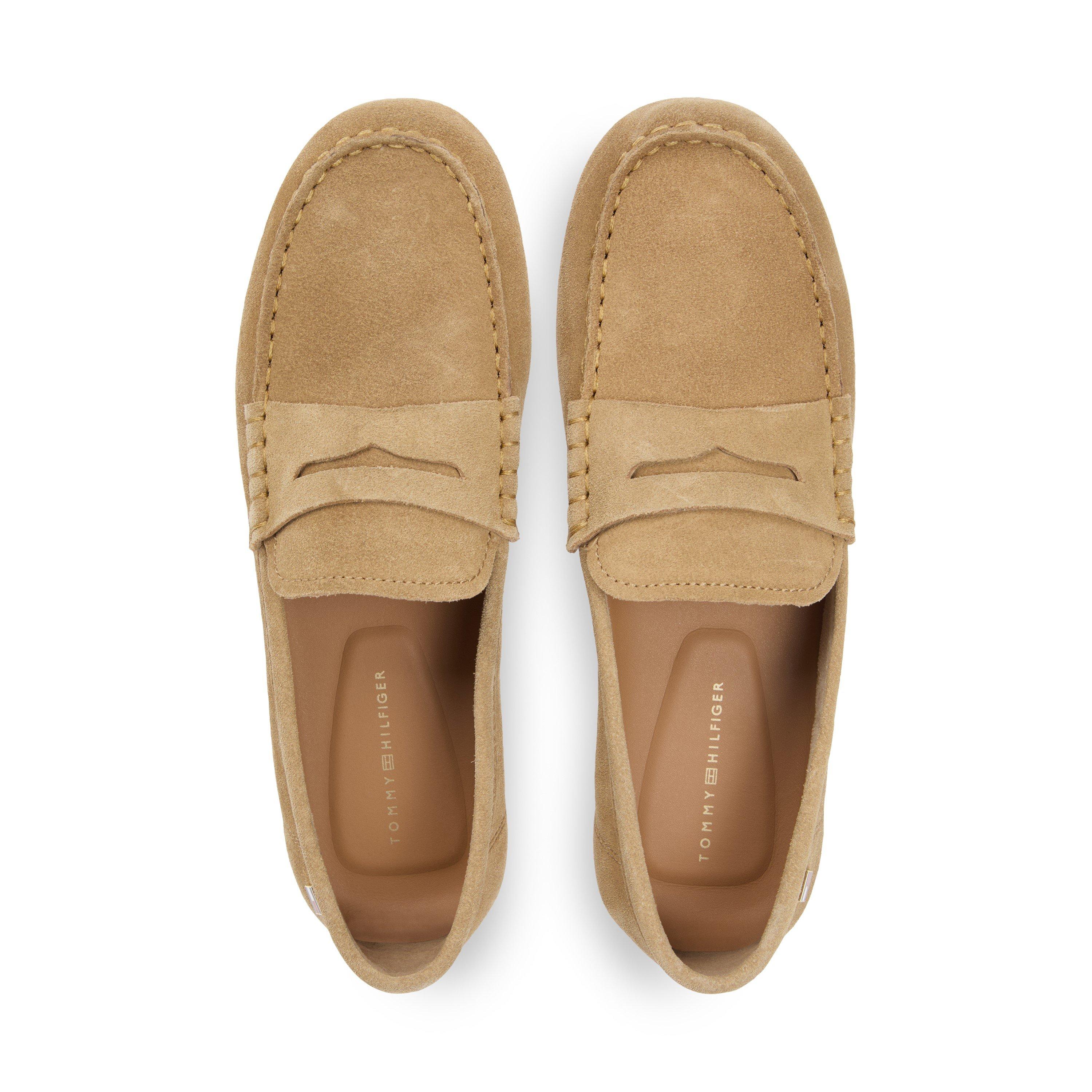 Tommy Hilfiger Women's Loafers - Safari Canvas - Size 7 (41)