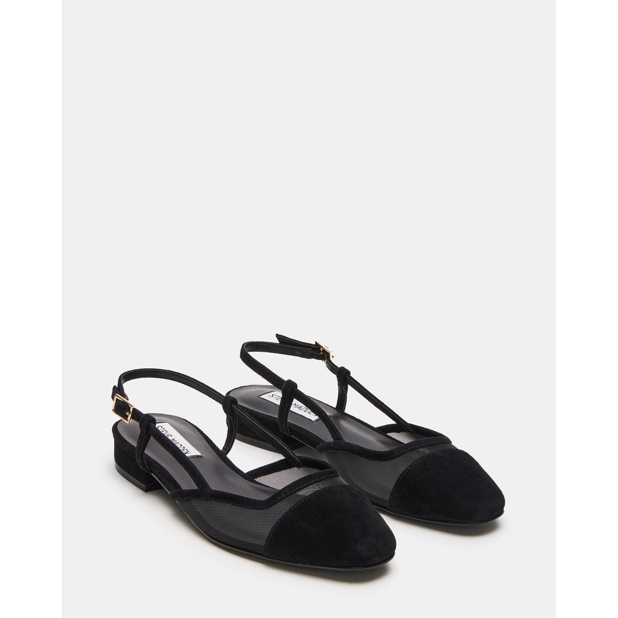 Noir - Steve Madden - Women's Belinda Flat Mules - 2