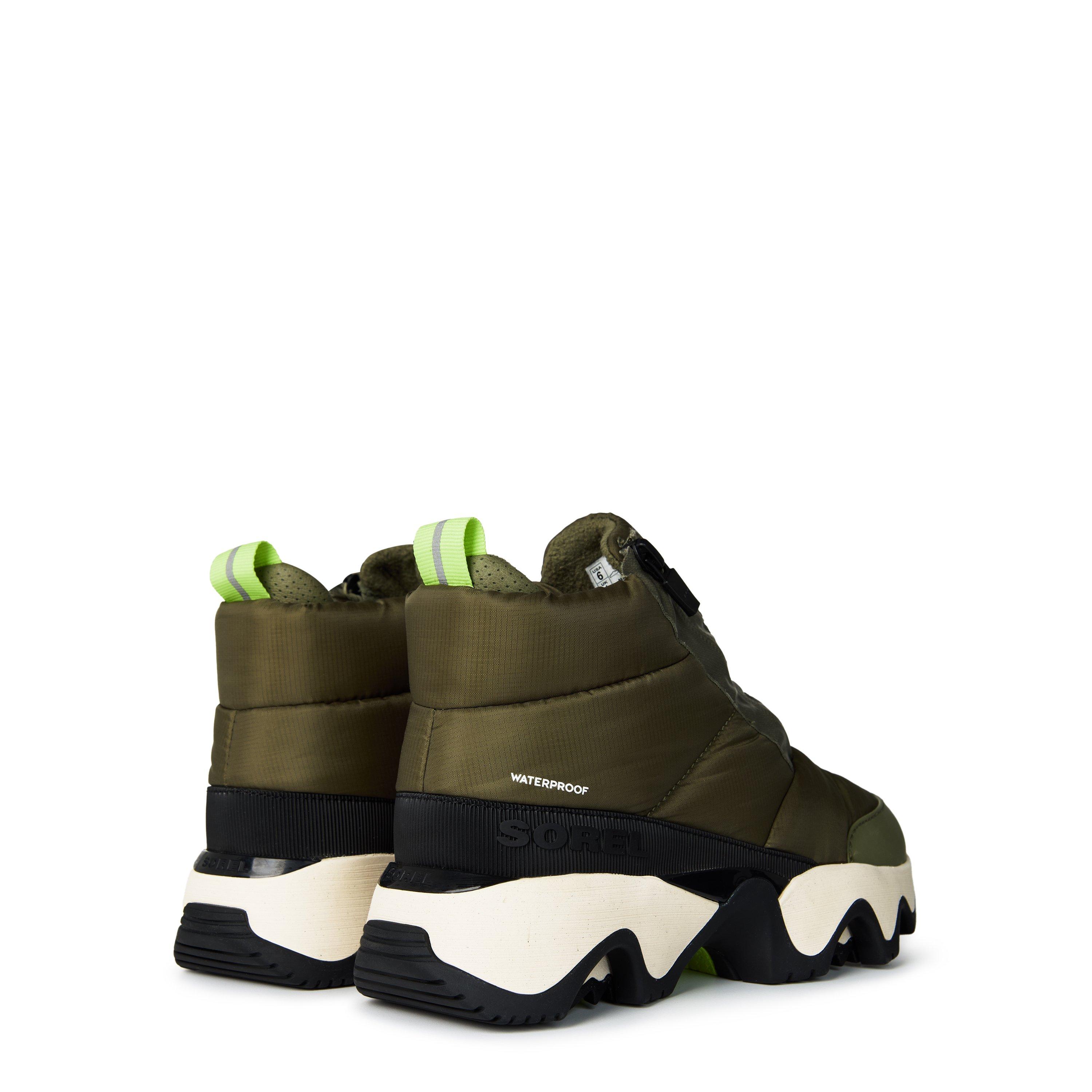 Stone Green - Sorel - Women's Kinetic Impact Caribou Hiker Rugged Boots - 4