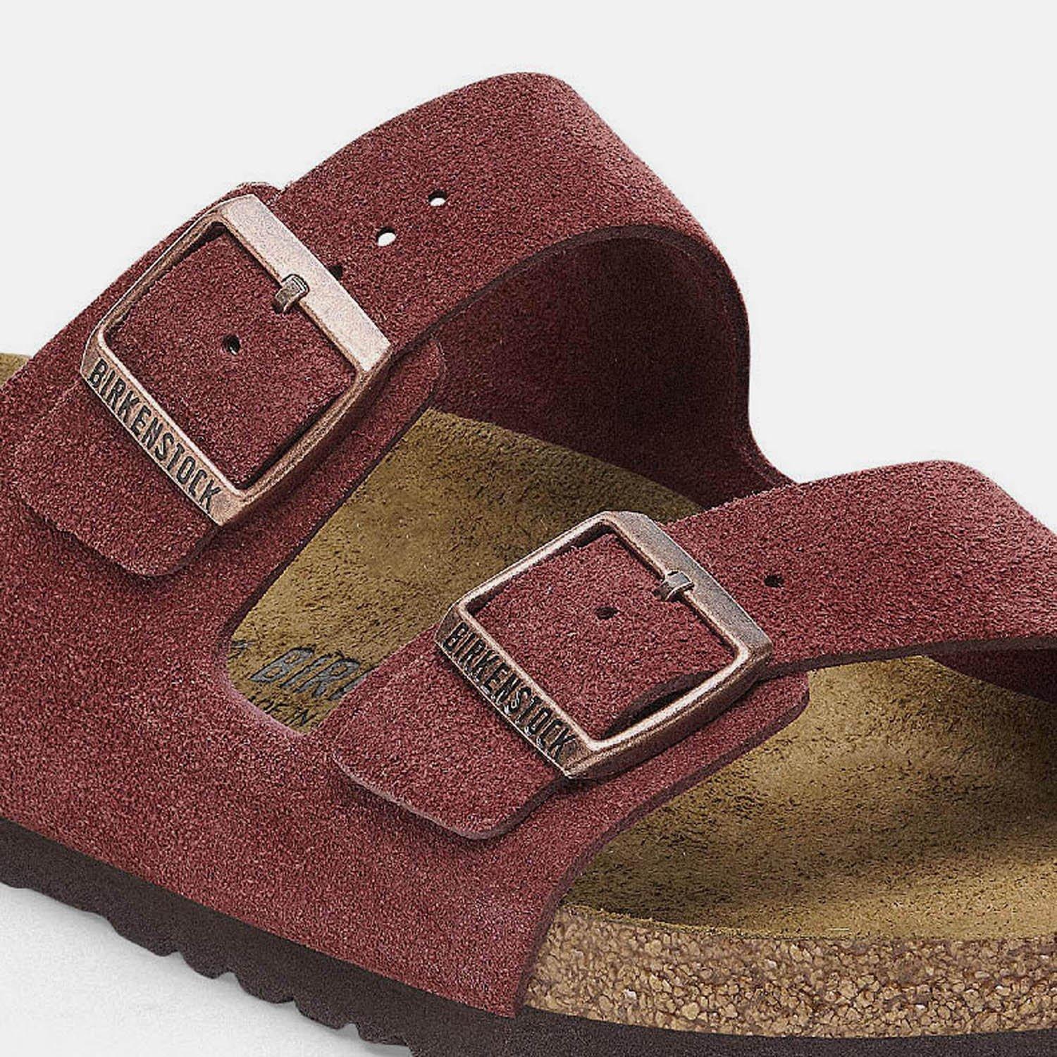 Red - Birkenstock - Bstk Arizona Sandals Ld64 - 4