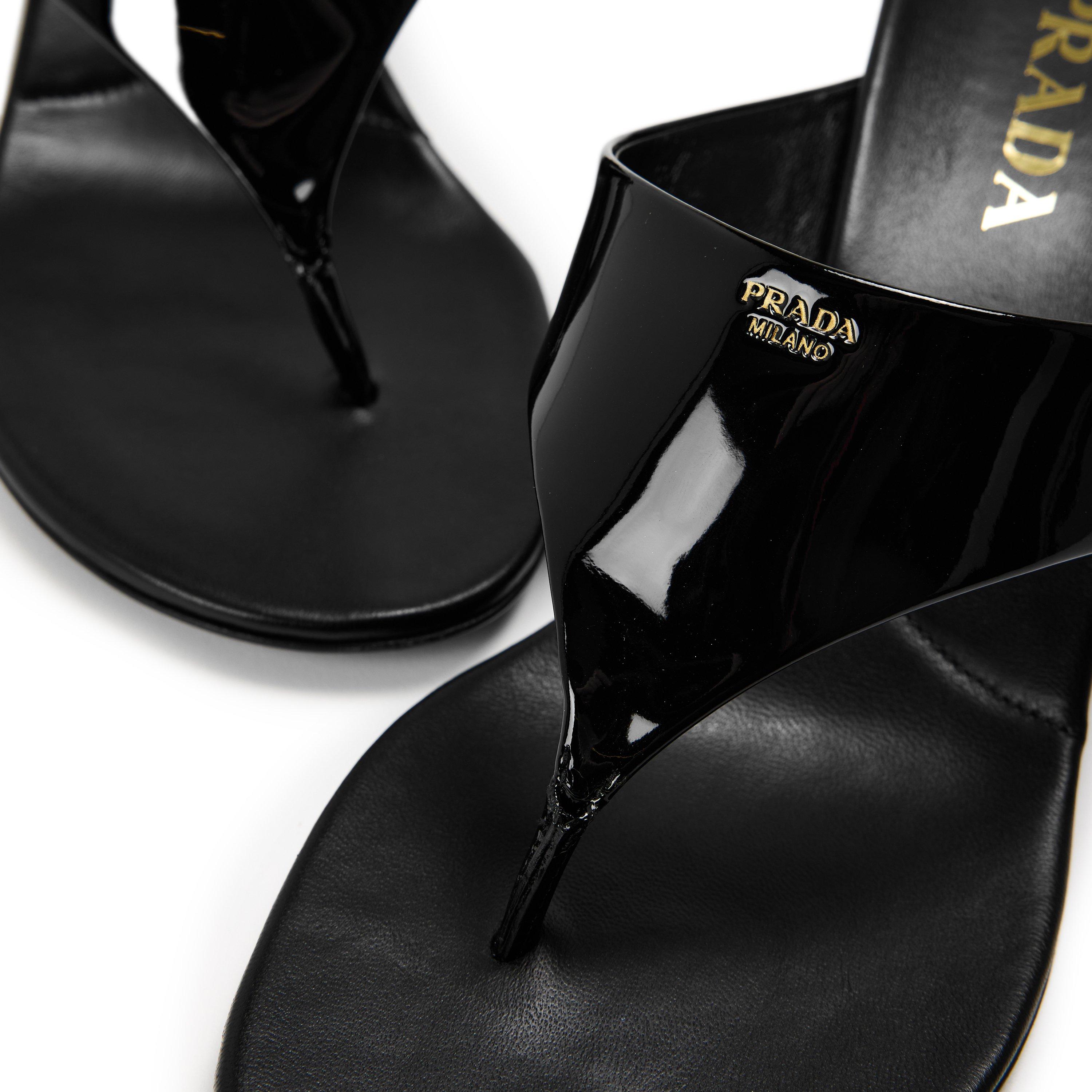 Nero - Prada - Prada Wedge Toe Sndl Ld61 - 3