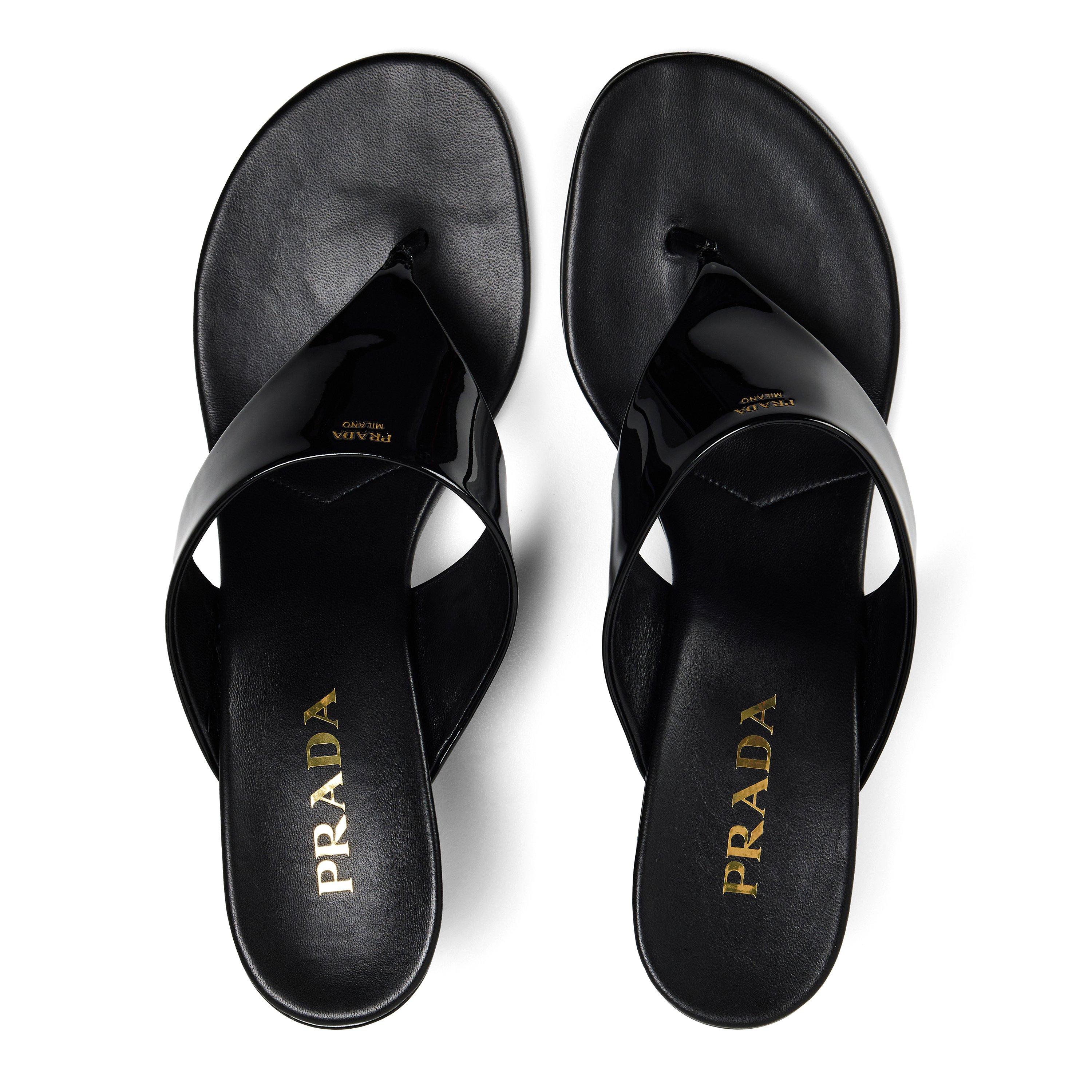 Nero - Prada - Prada Wedge Toe Sndl Ld61 - 4