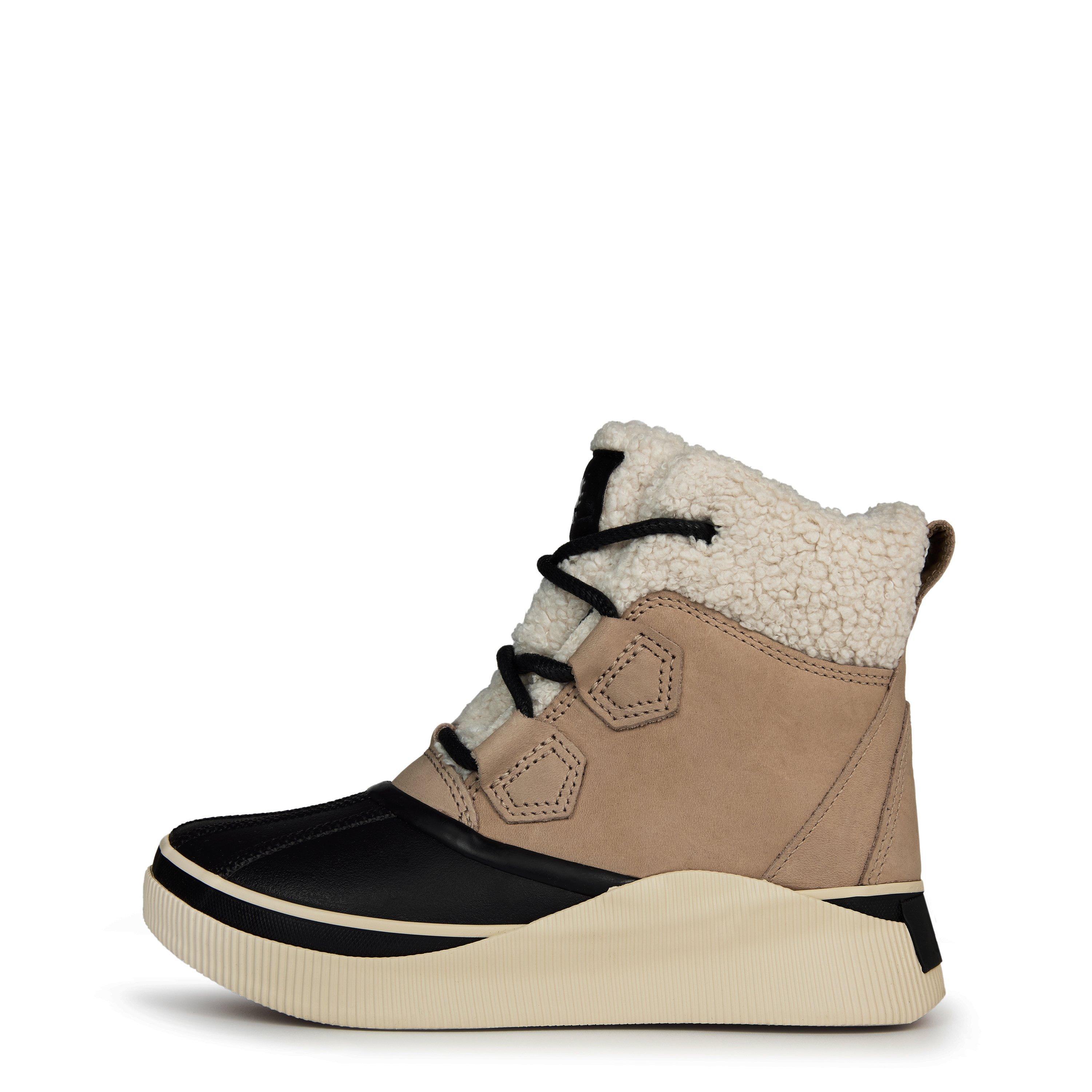 Omega Taupe - Sorel - Women's Out N About Chillz Waterproof Hiker Rugged Boots - 3