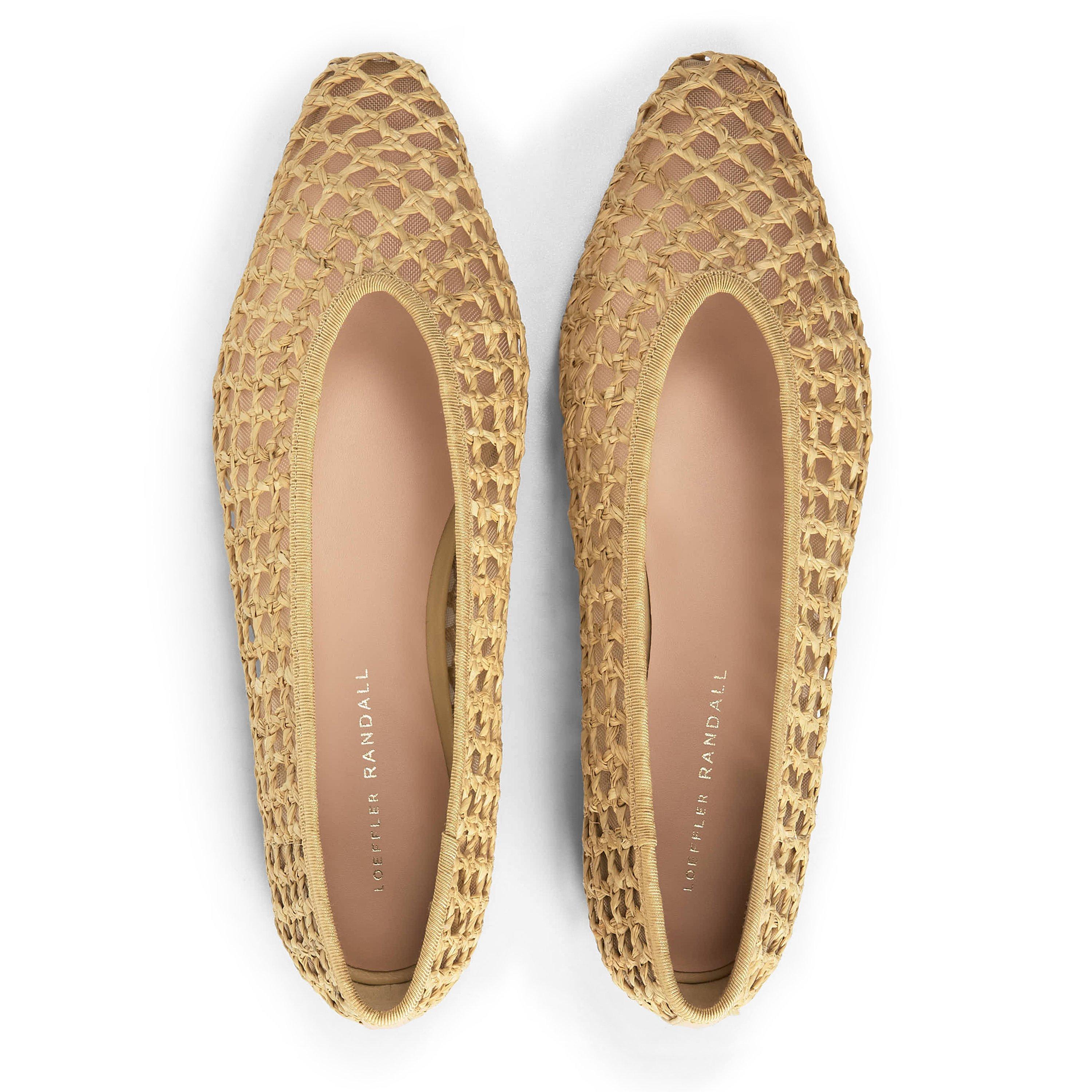 Natural - Loeffler Randall - Women's Emery Ballet Jelly Shoes - 4