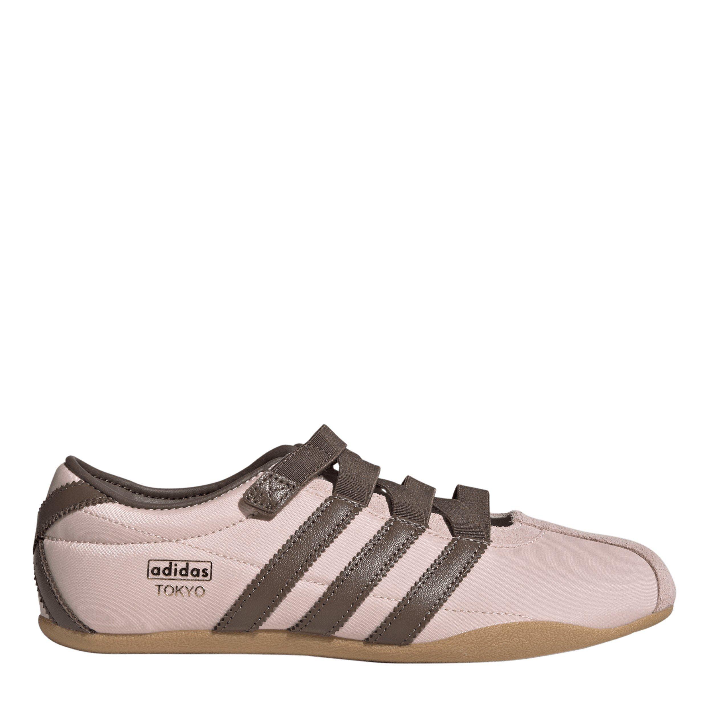 adidas Originals Womens Tokyo MJ Shoes - Sandy Pink/Erth - Size 6 (39.3)