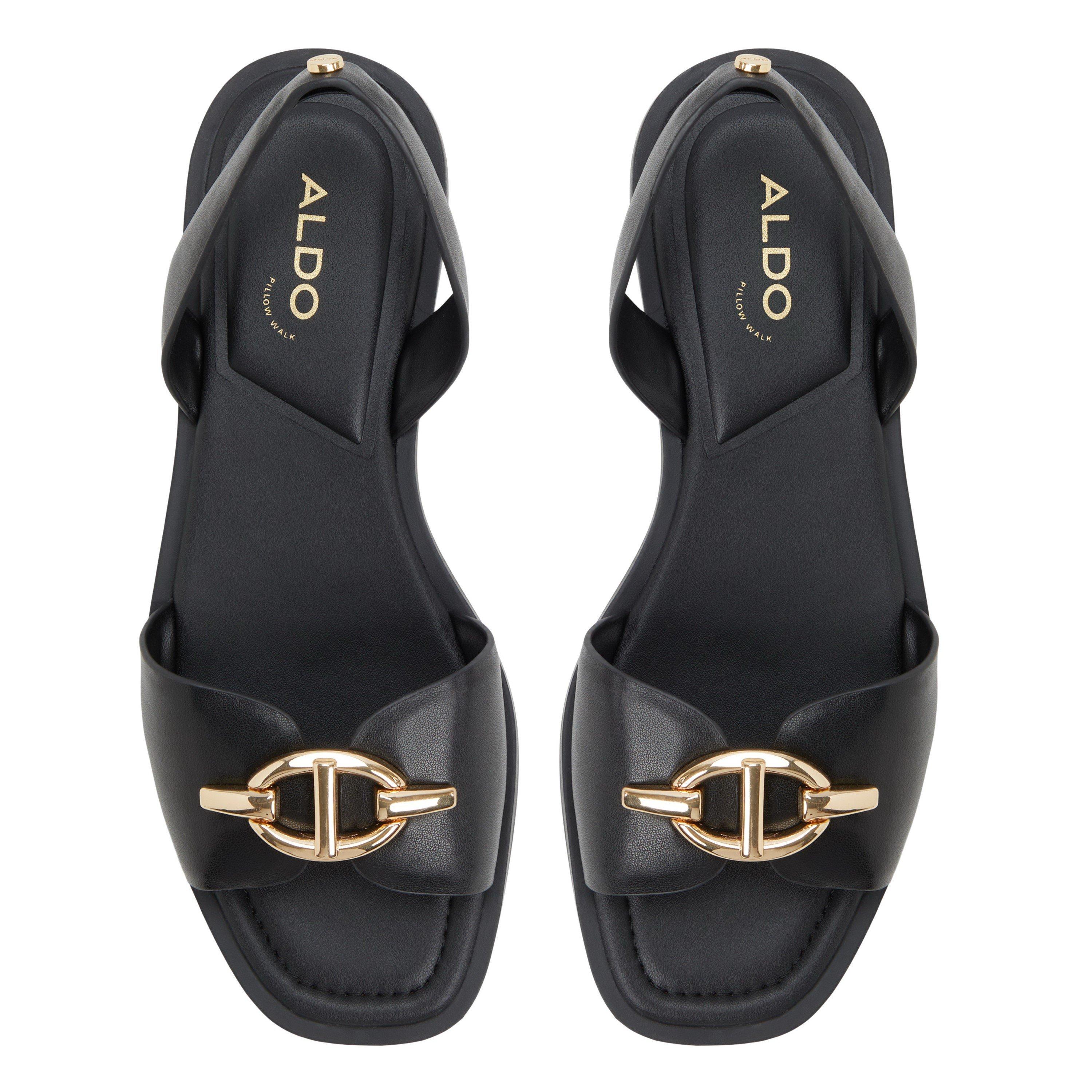 Black - Aldo - Women's Goassi Flat Sandals - 7