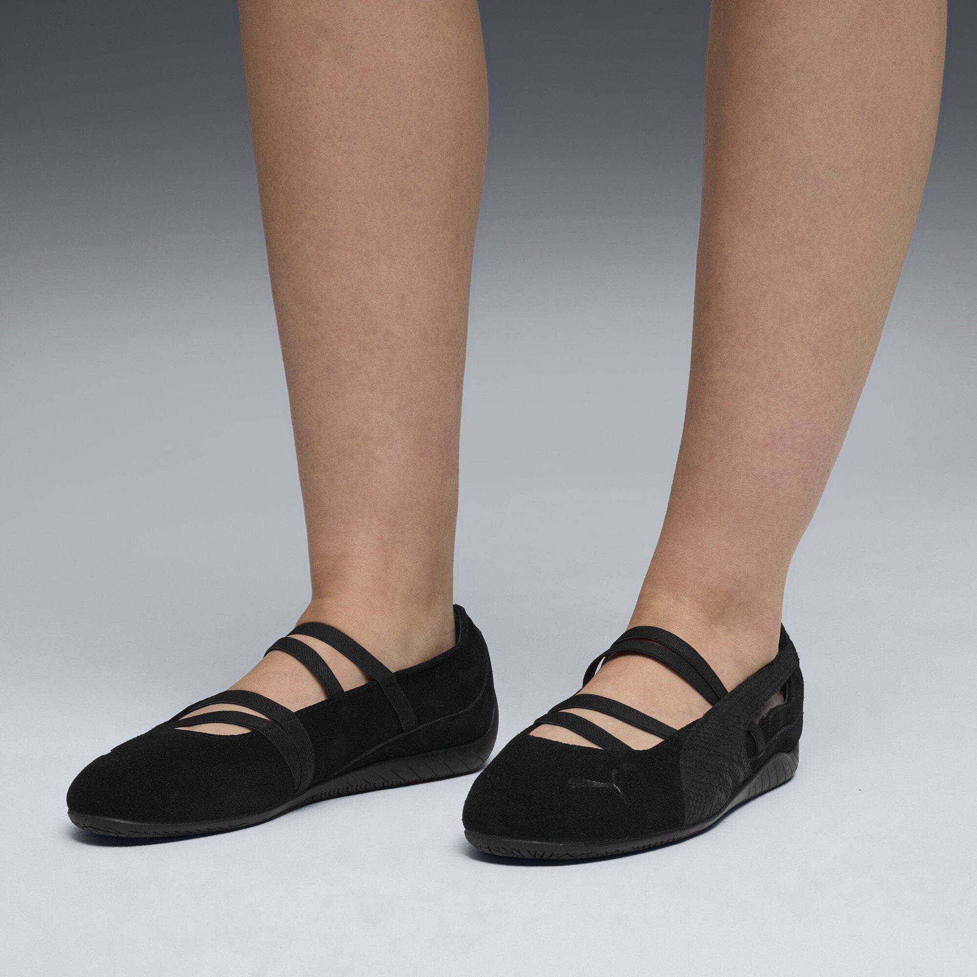 Puma Black - Puma - Puma Womens Speedcat Ballet Pumps - 3