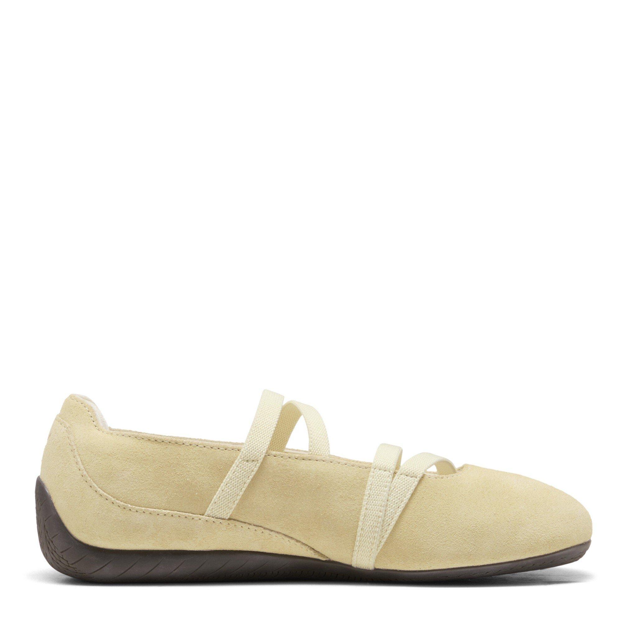 Puma Puma Womens Speedcat Ballet Pumps - Light Suede - Size 7 (40)