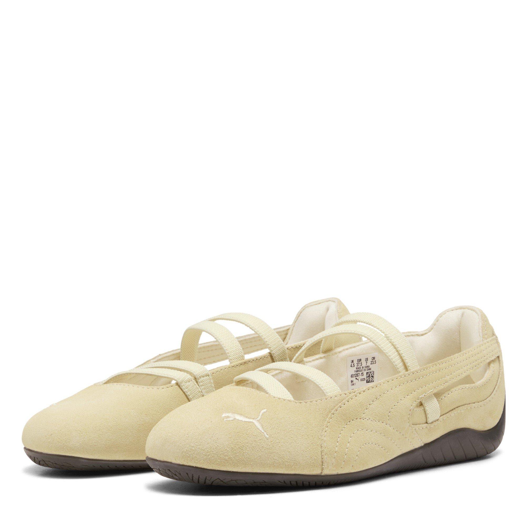 Light Suede - Puma - Puma Womens Speedcat Ballet Pumps - 5