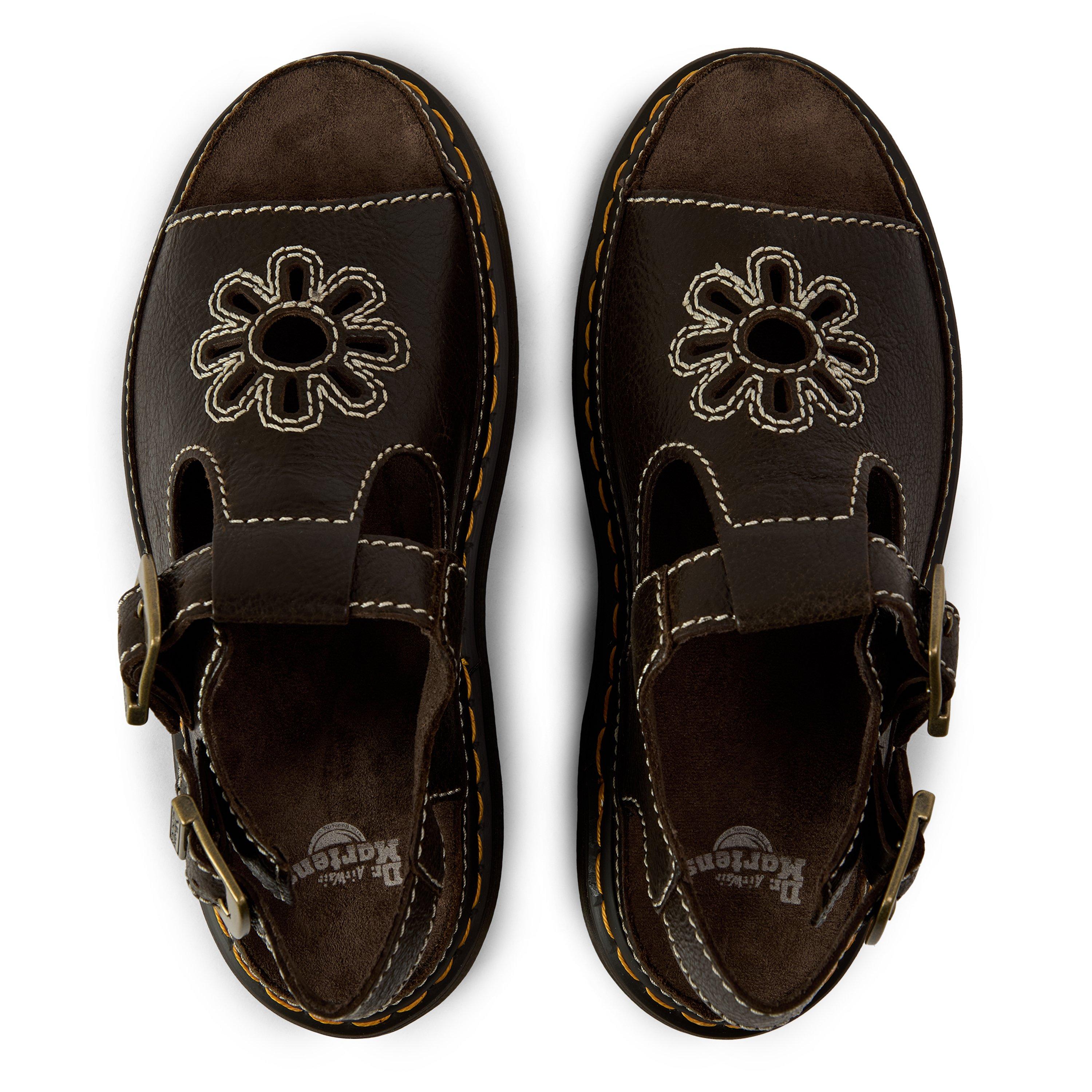 Kelp Brown - Dr Martens - Doc M Flower Sndl Ld62 - 4