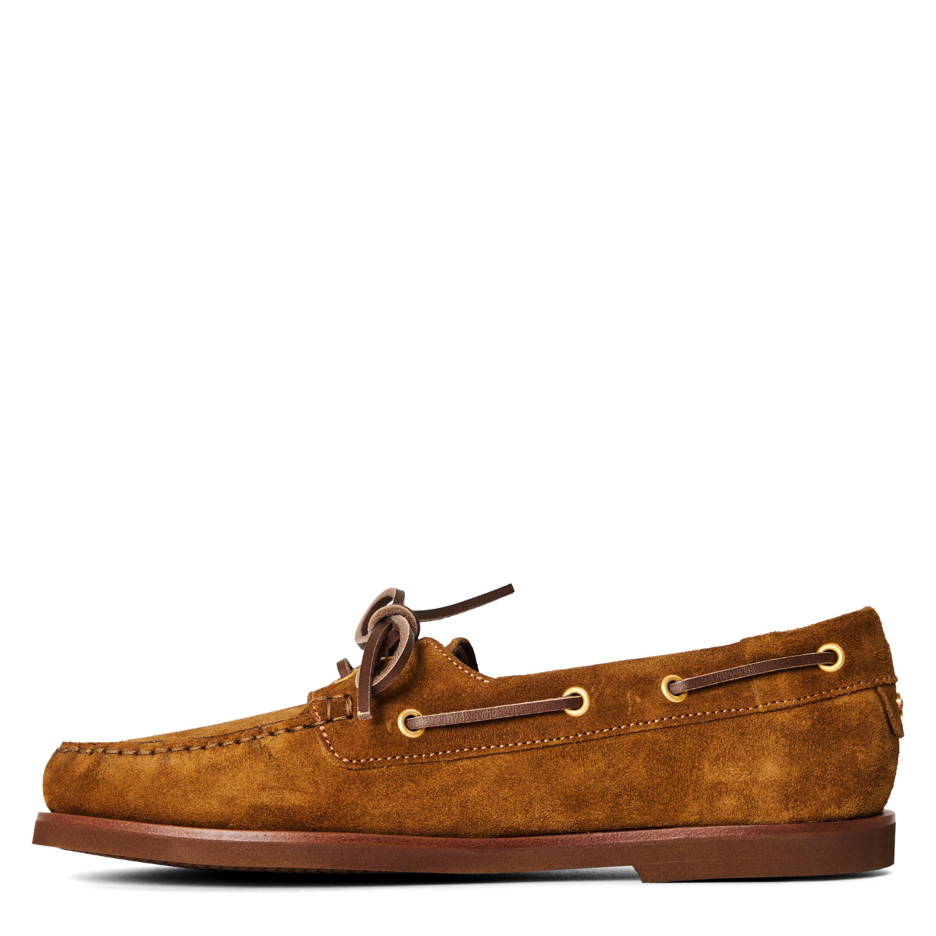 Texas /Cuoio - Gianvito Rossi - Women's Vandee Loaf Boat Shoes - 2