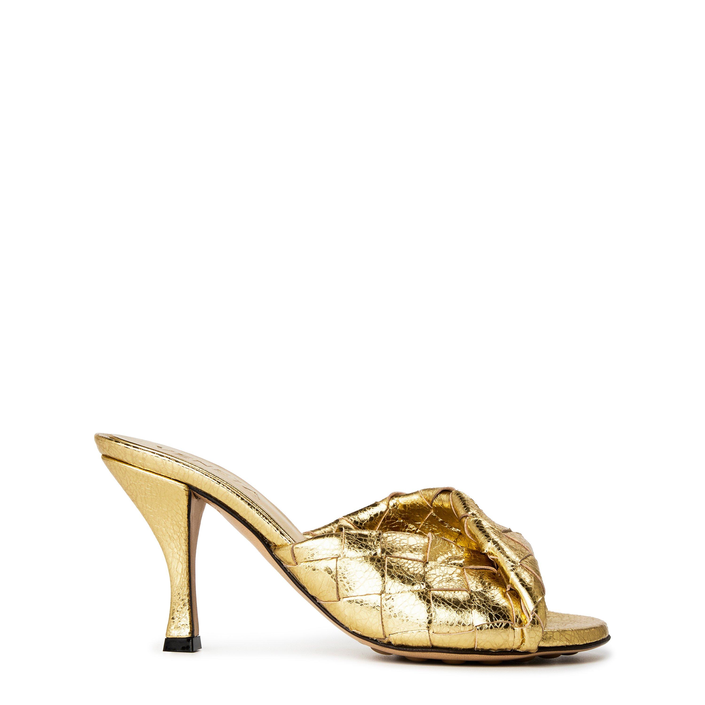 Gold - Bottega Veneta - Blink Mules - 1