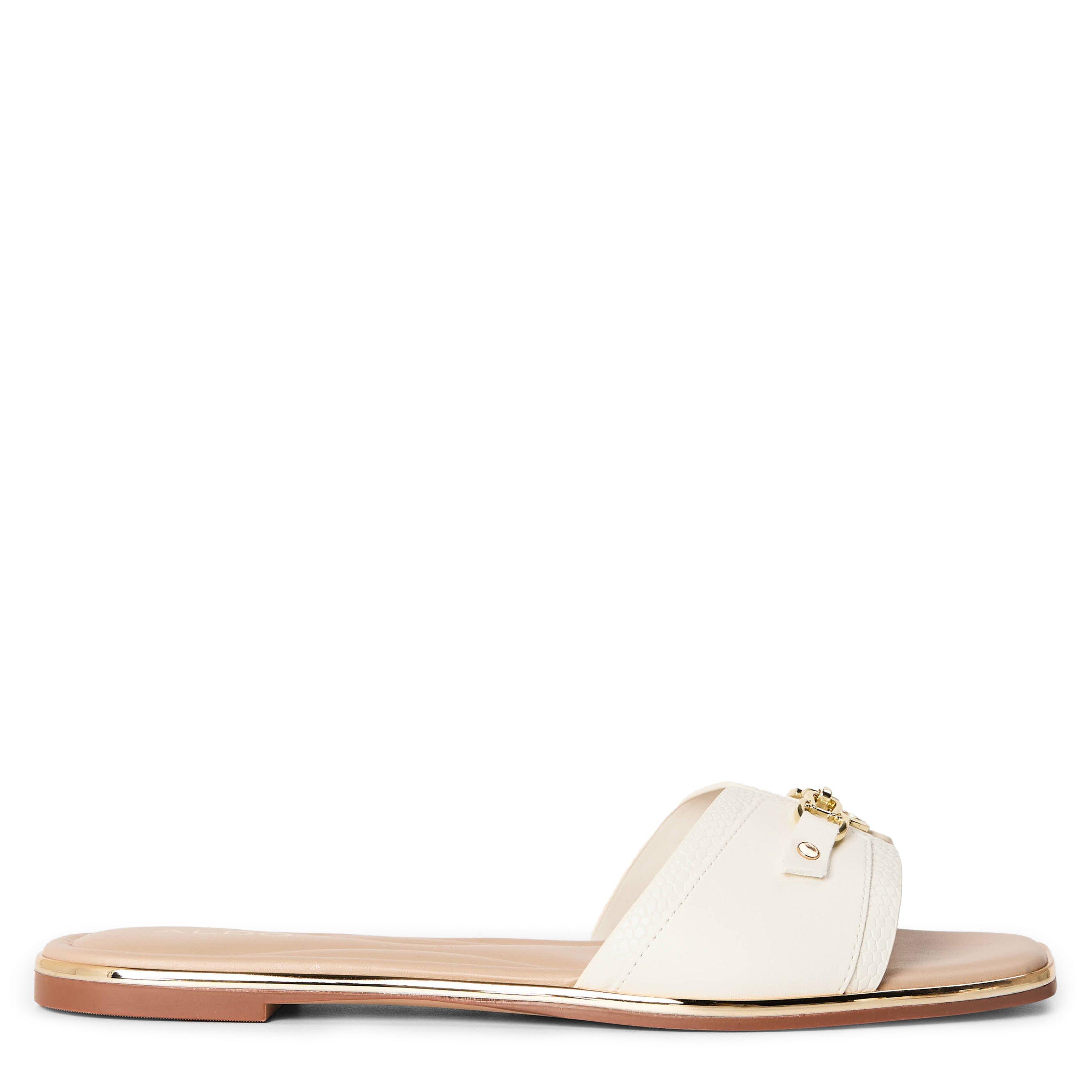 Open White - Aldo - Women's Flat Sandals - 1