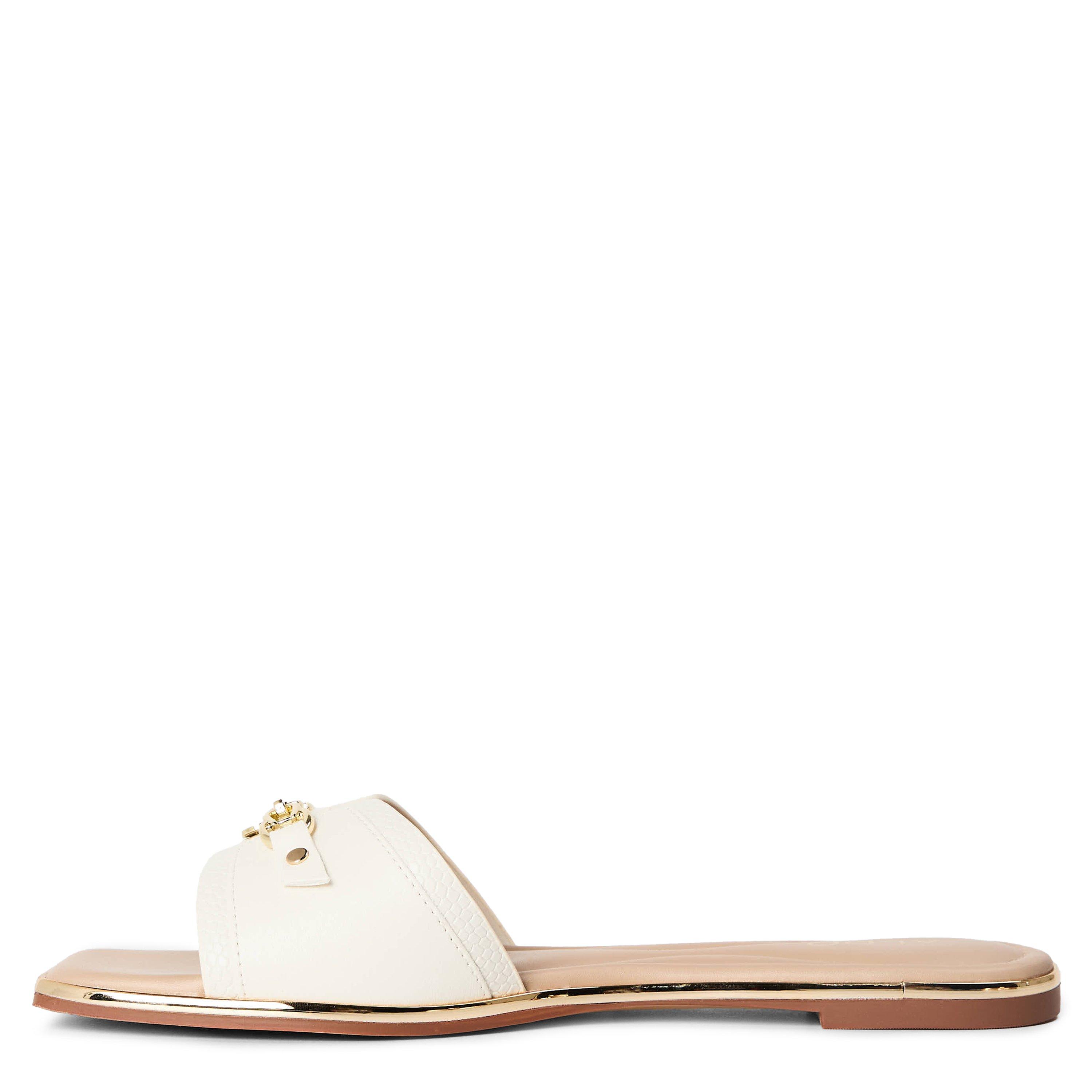 Open White - Aldo - Women's Flat Sandals - 2