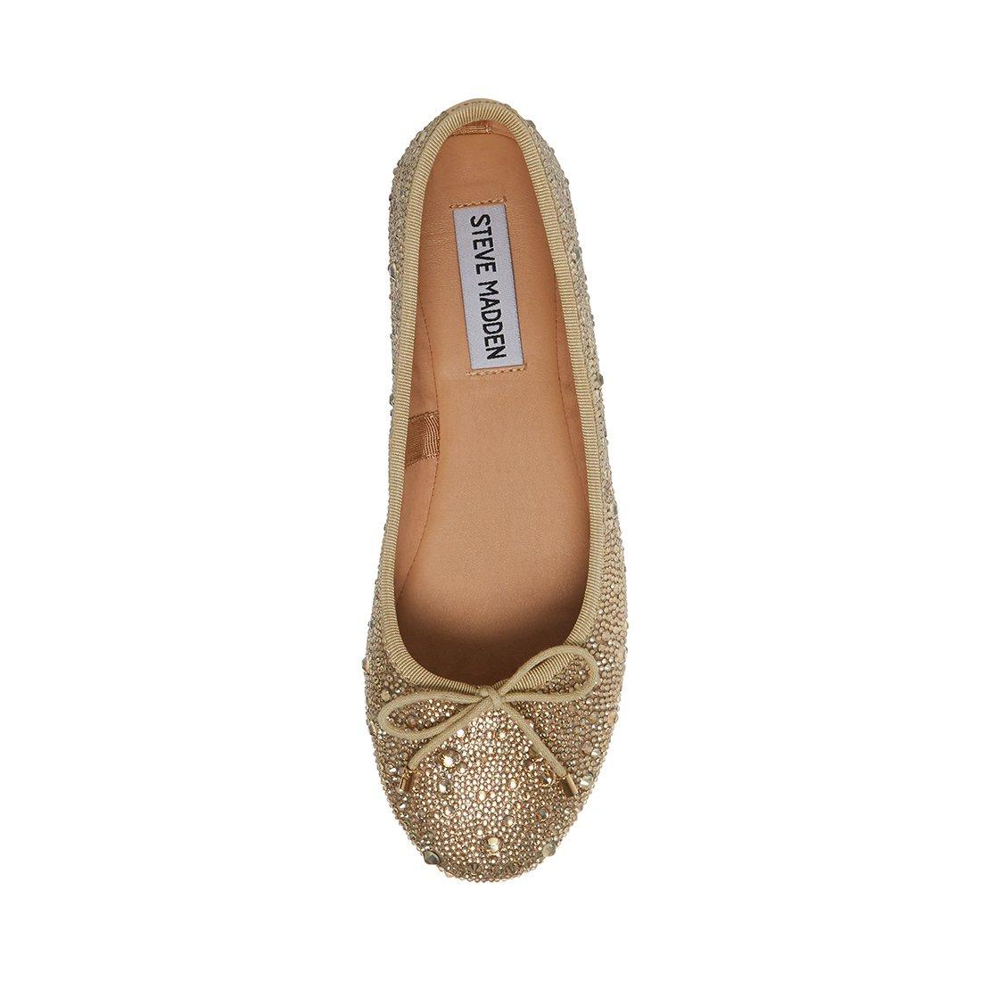 Champagne - Steve Madden - Women's Blossoms Ballet Pumps - 6