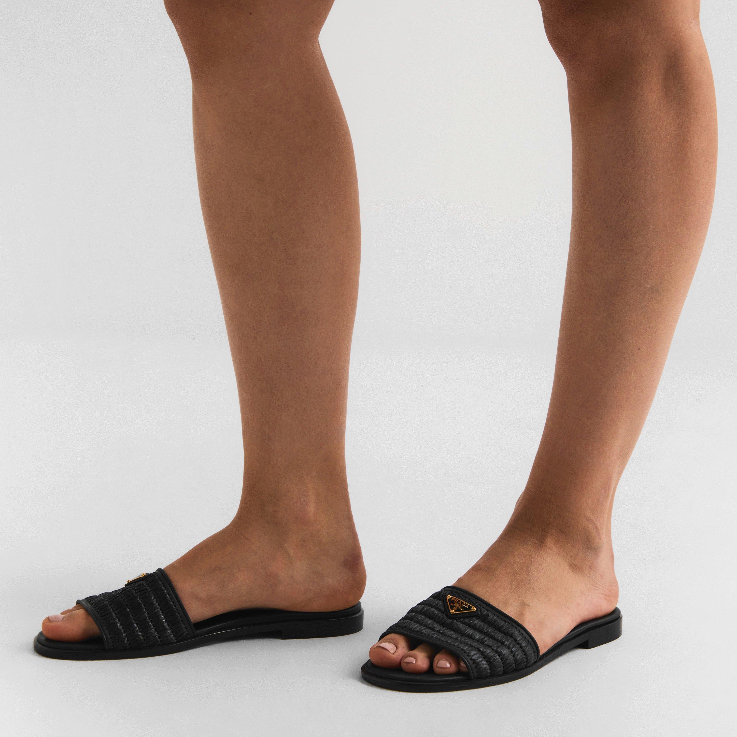 Nero - Prada - Women's Flat Sandal - 3