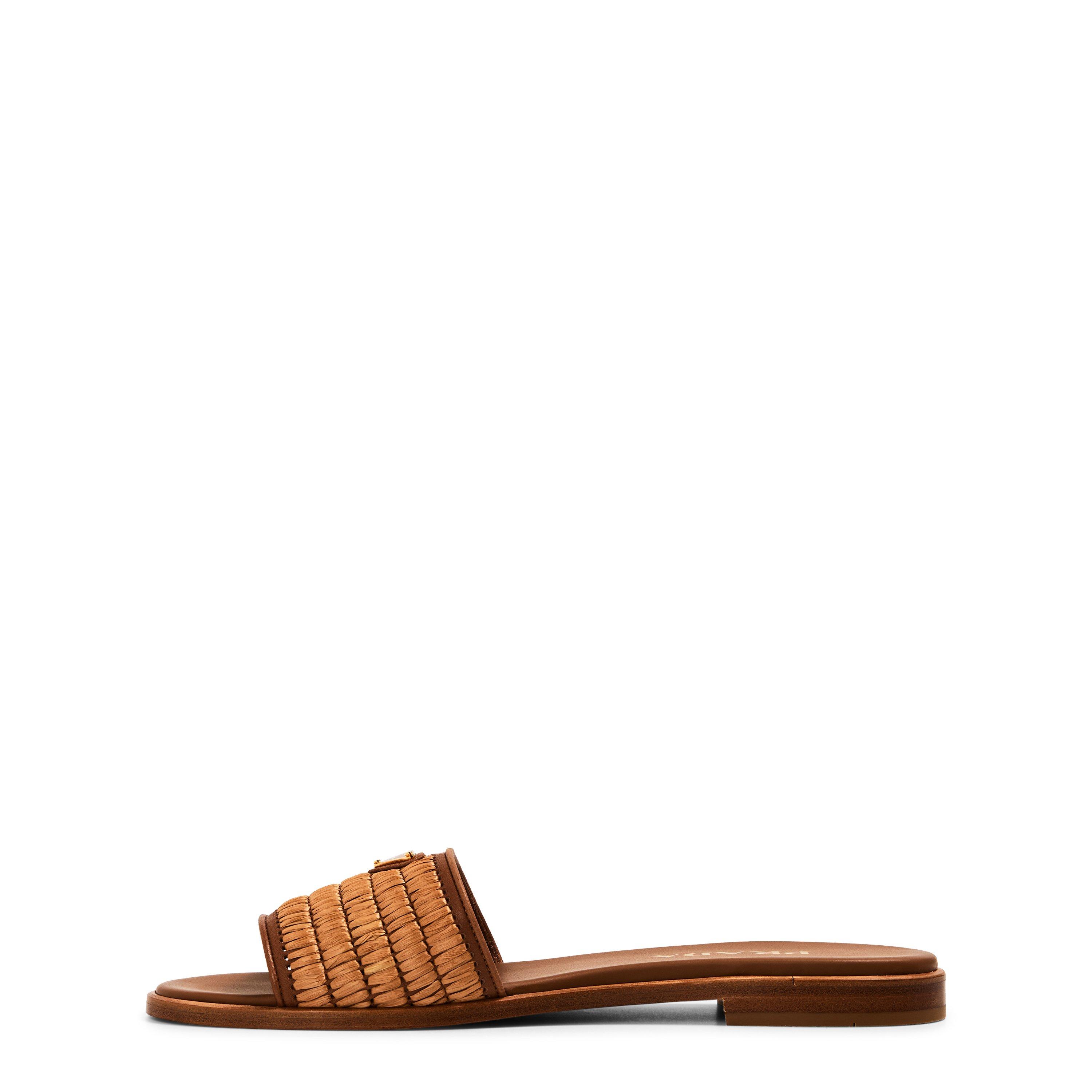 Caramel - Prada - Women's Flat Sandal - 2