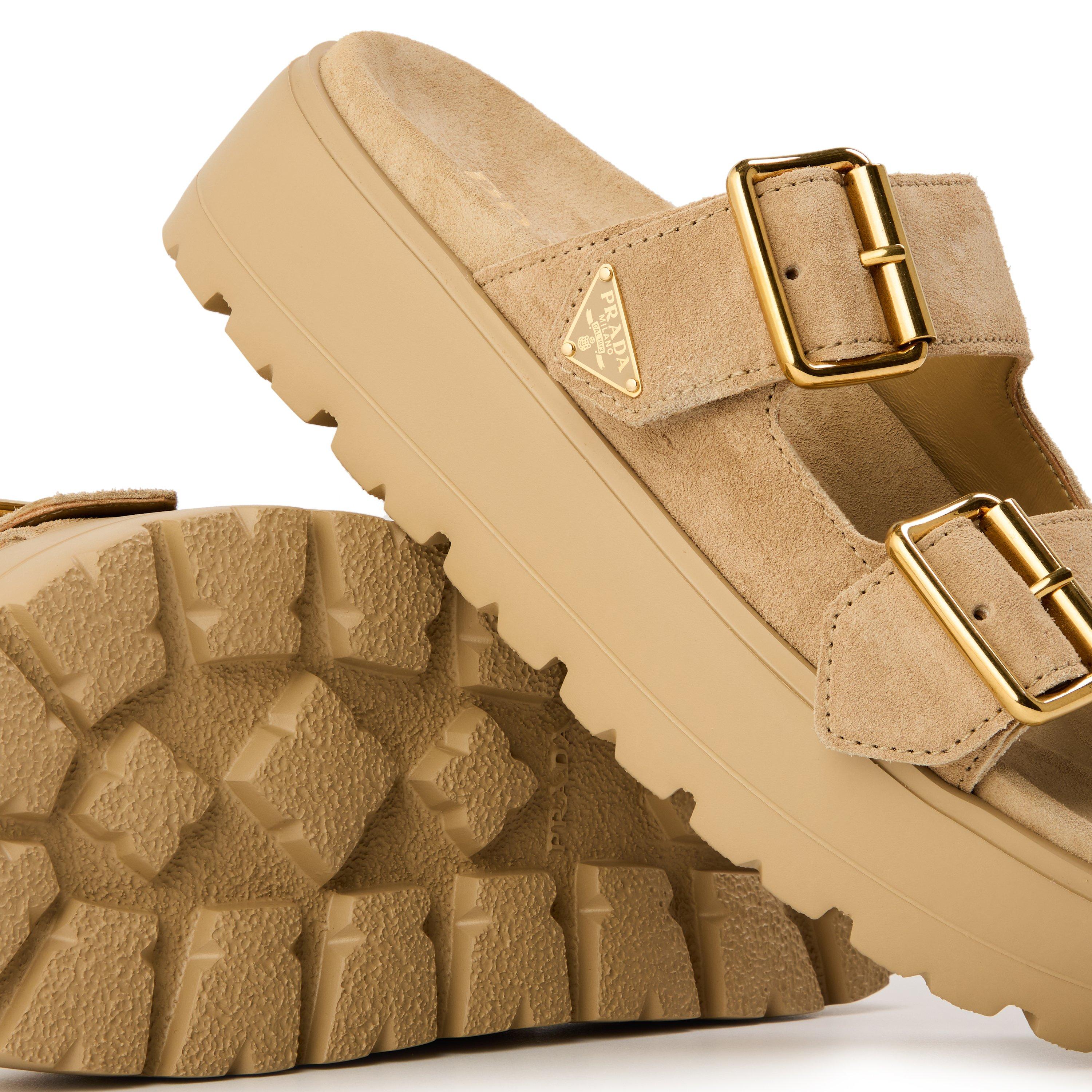 Ecru - Prada - Prada Platform Sndl Ld62 - 3