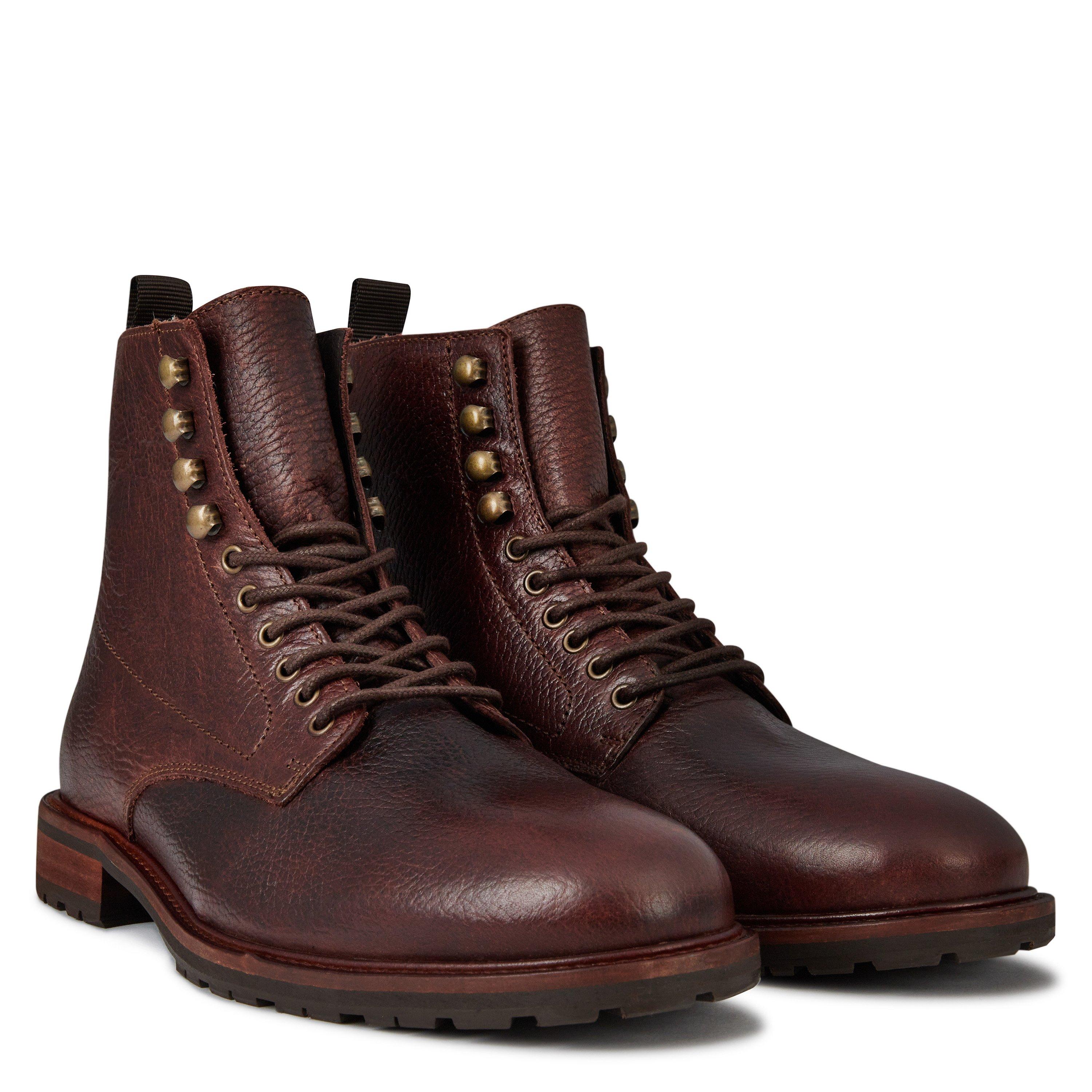 130 Brown - Shoe The Bear - Men's Leather Biker Boots - 4