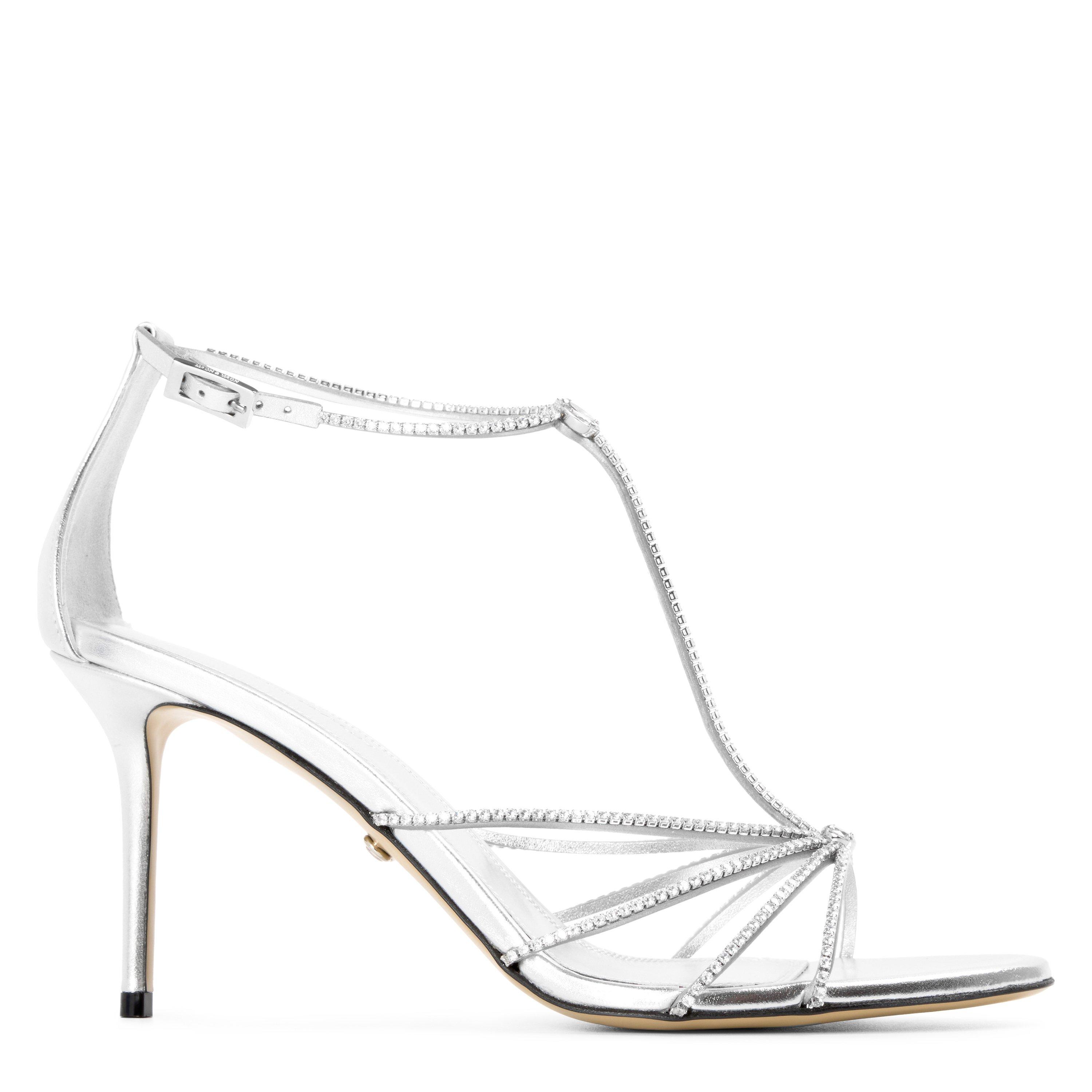 Mach and Mach Women's Daisy Cage 85 Nappa Leather Heeled Sandals