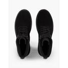 Noir - Sneakers HUGO Joyce 50474398 10236947 01 Black 001 - EVA MID LACEUP BOOT SUEDE - 5