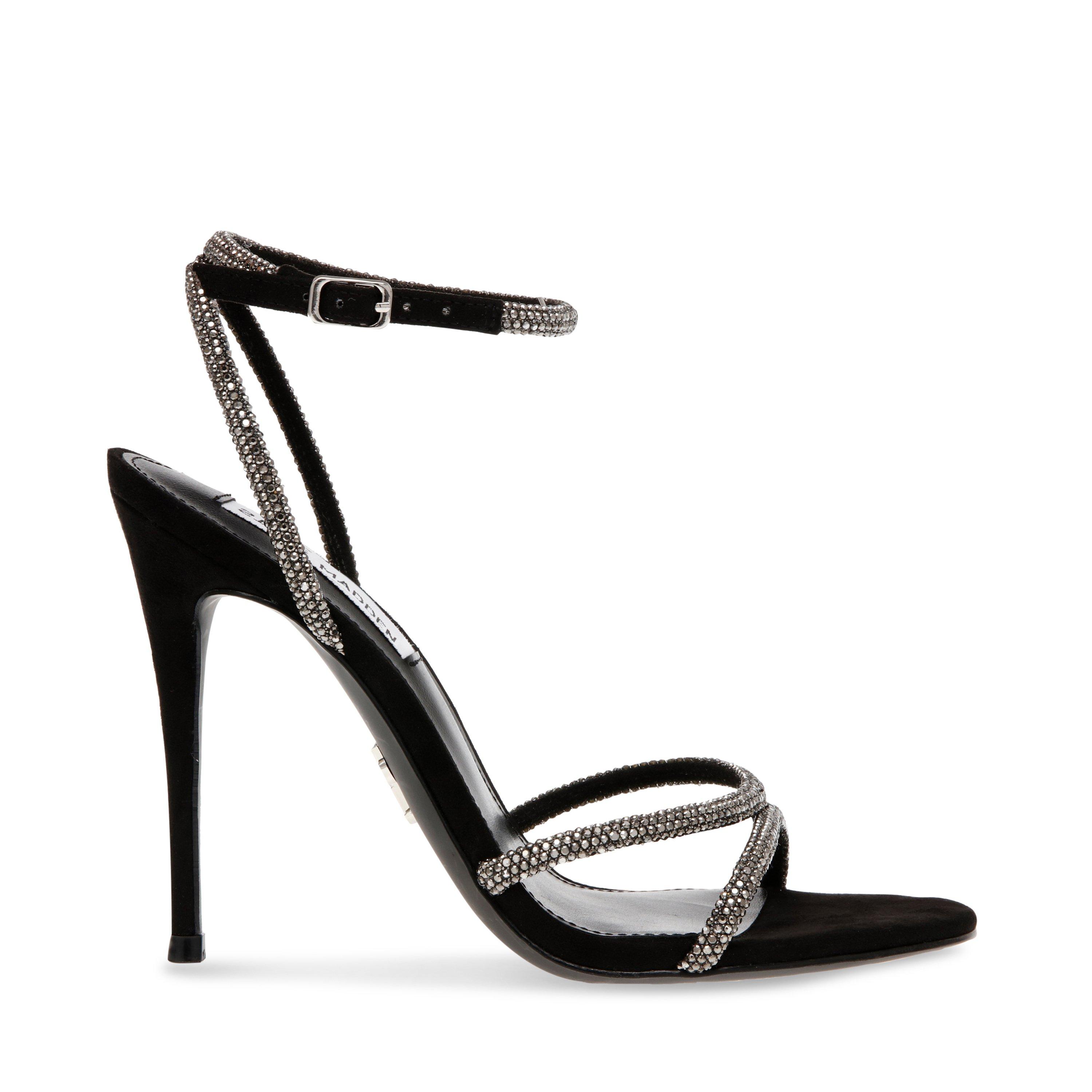 Steve Madden Women's Bryanna Heeled Sandals - Black - 7 (40)
