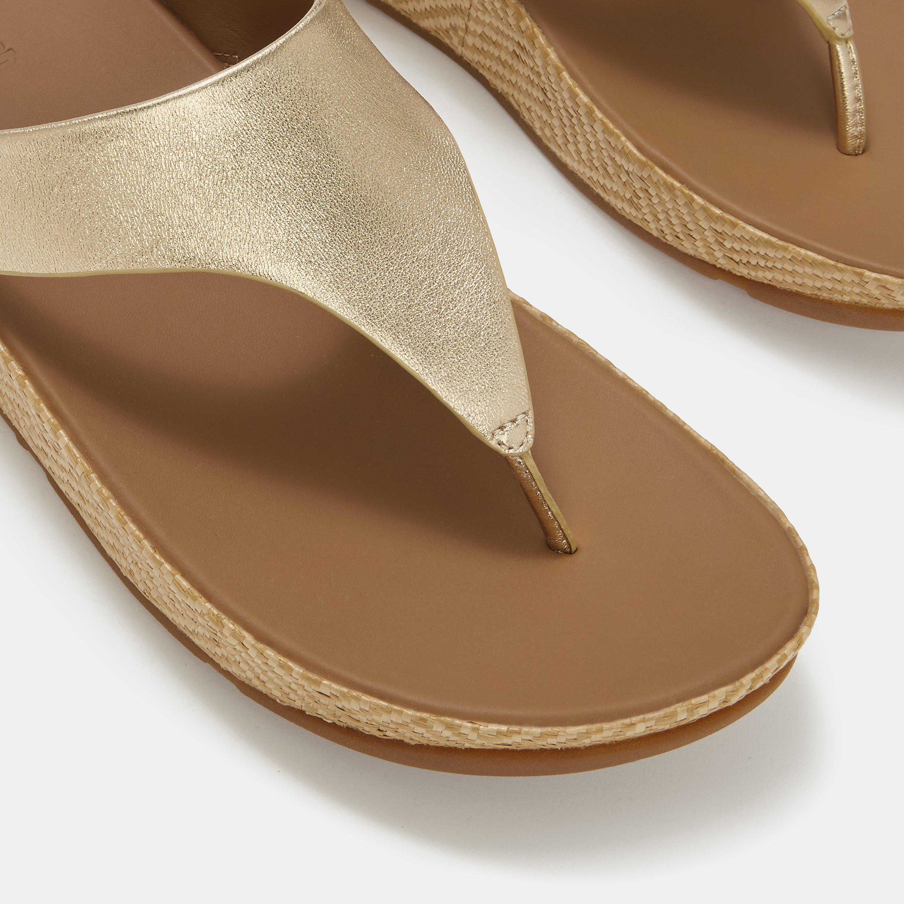 Leather Platino - Fitflop - Fitflop Lulu G Weave Ld62 - 4