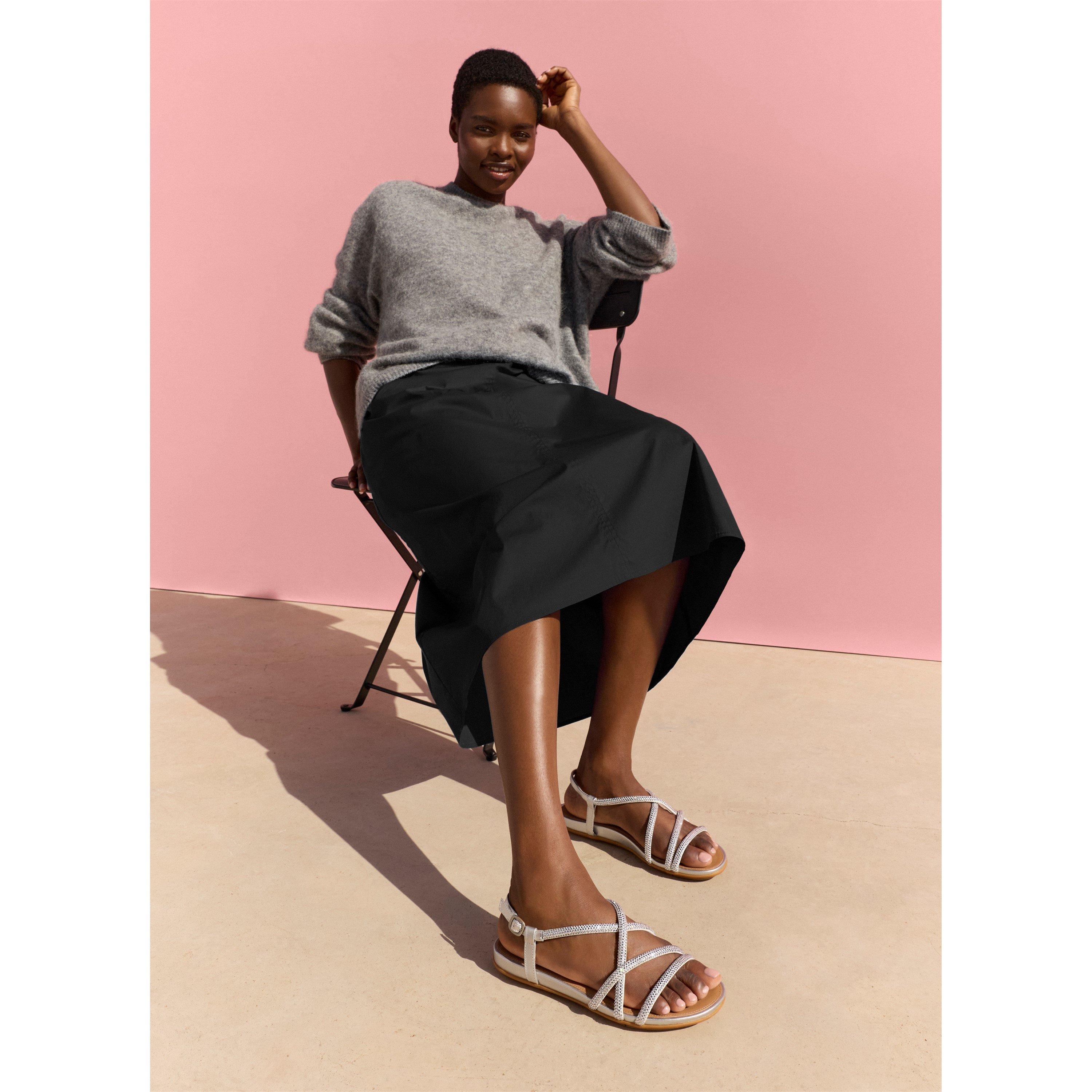 Silver - Fitflop - Women's Flat Sandals - 3