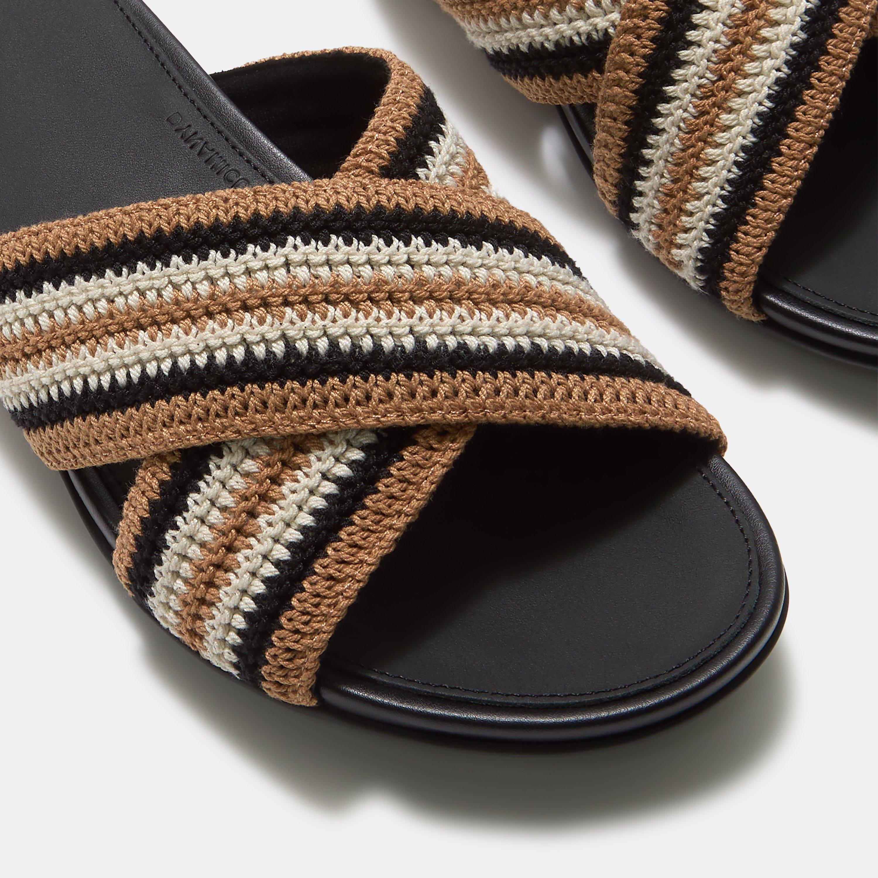 Black Mix - Fitflop - Women's Flat Sandals - 3