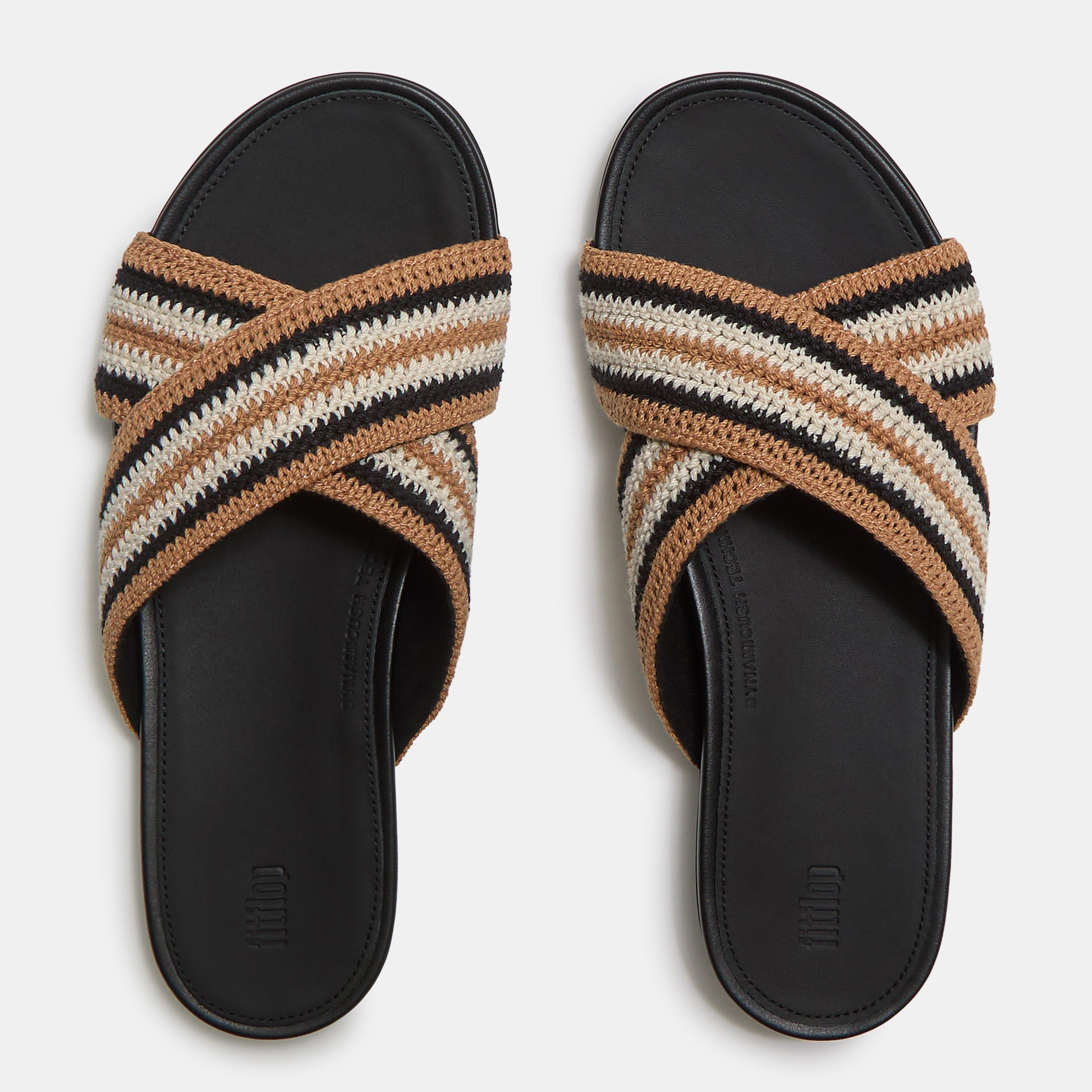 Black Mix - Fitflop - Women's Flat Sandals - 4