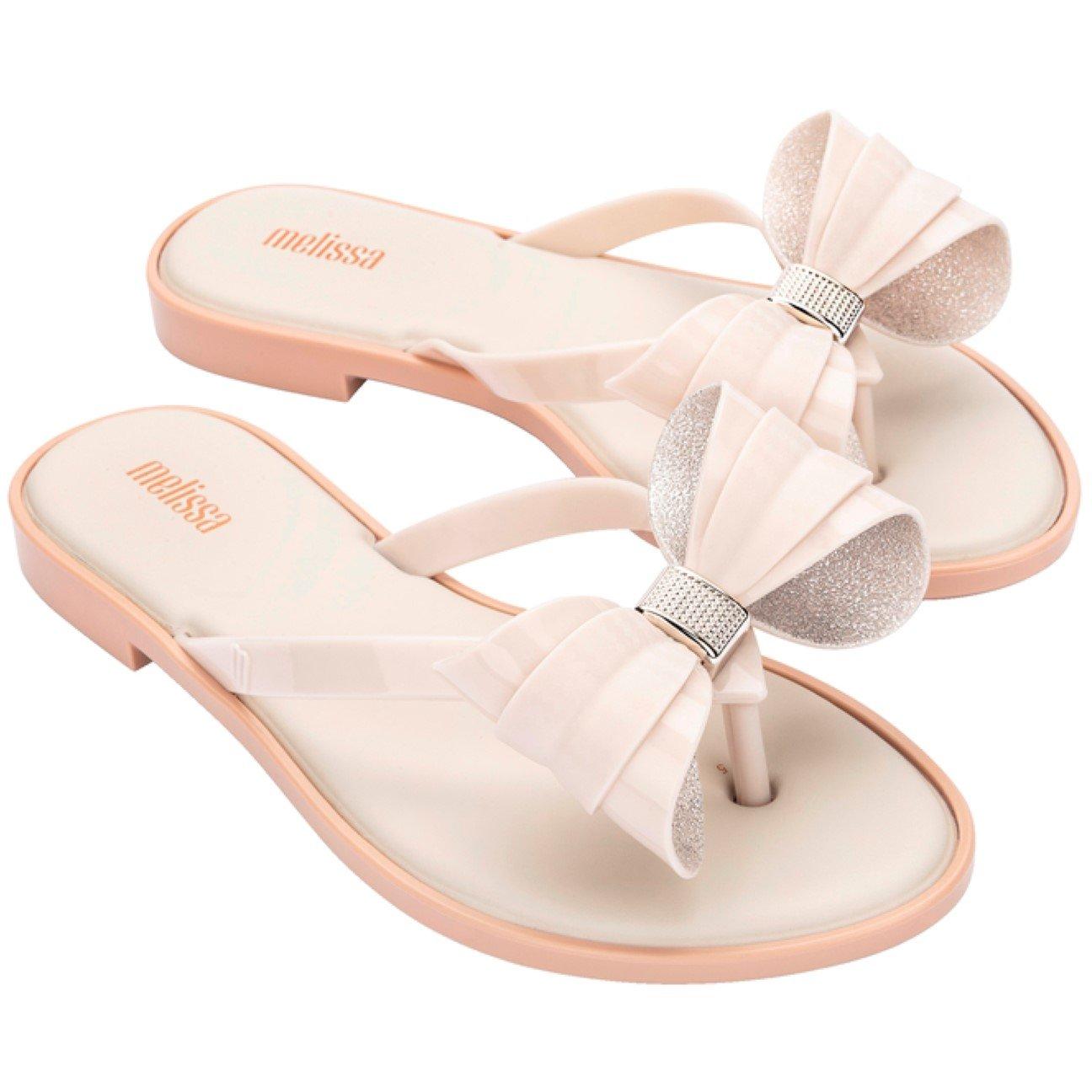 Melissa Women's Bow Ballet Pump - Nude - 3 (36)