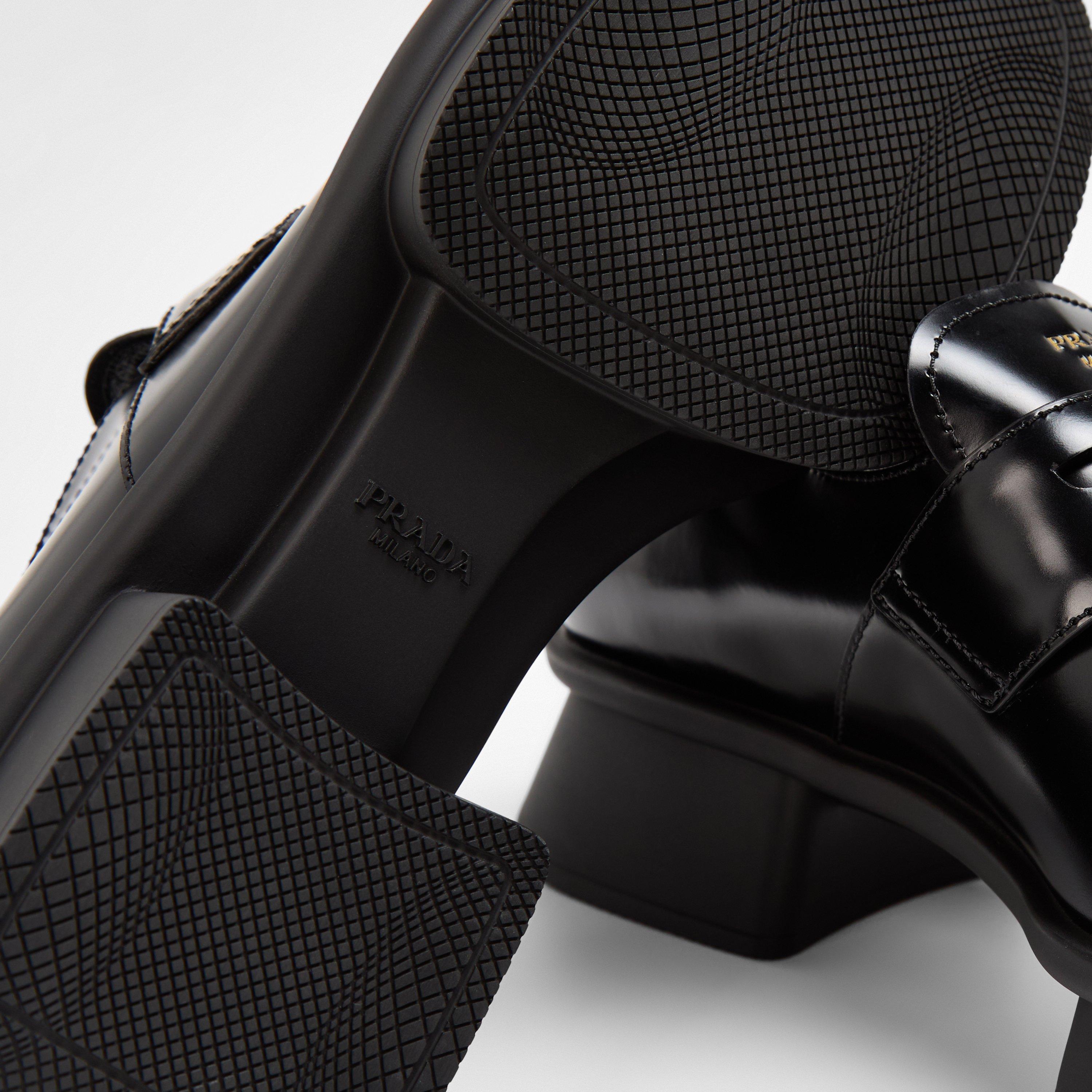 Nero - Prada - Equal Leather Loafers - 4