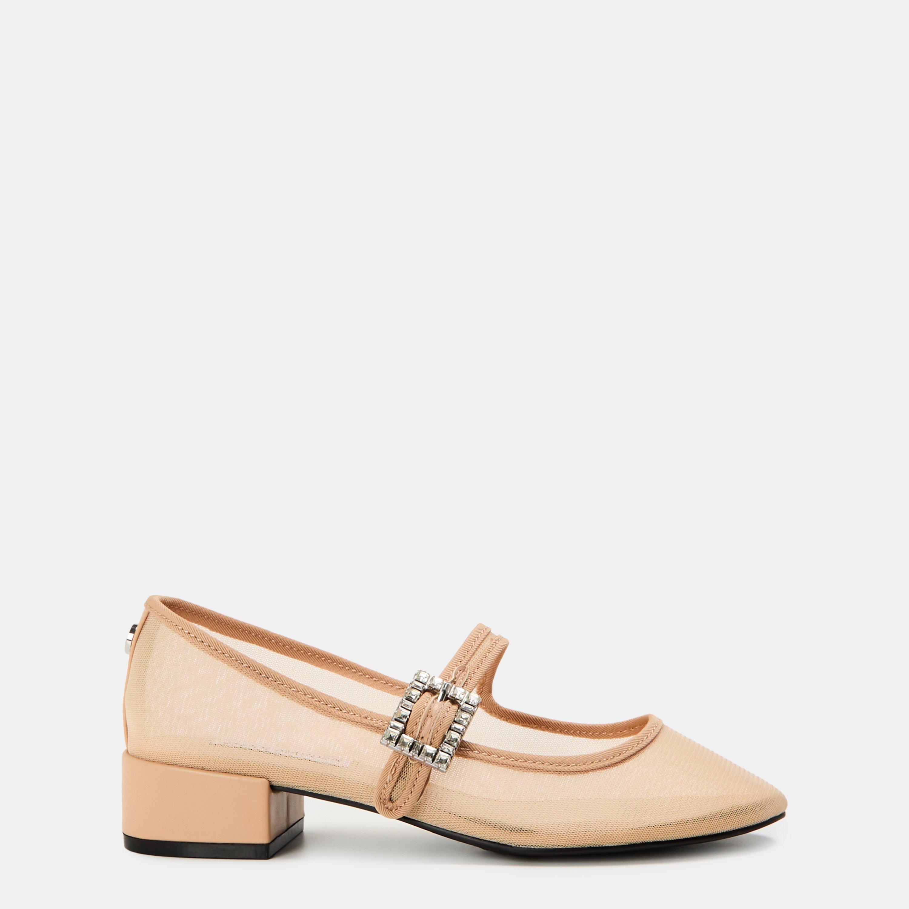 Goli Mrežasti - Steve Madden - Women's Champaign Block Heel Court Shoes - 1
