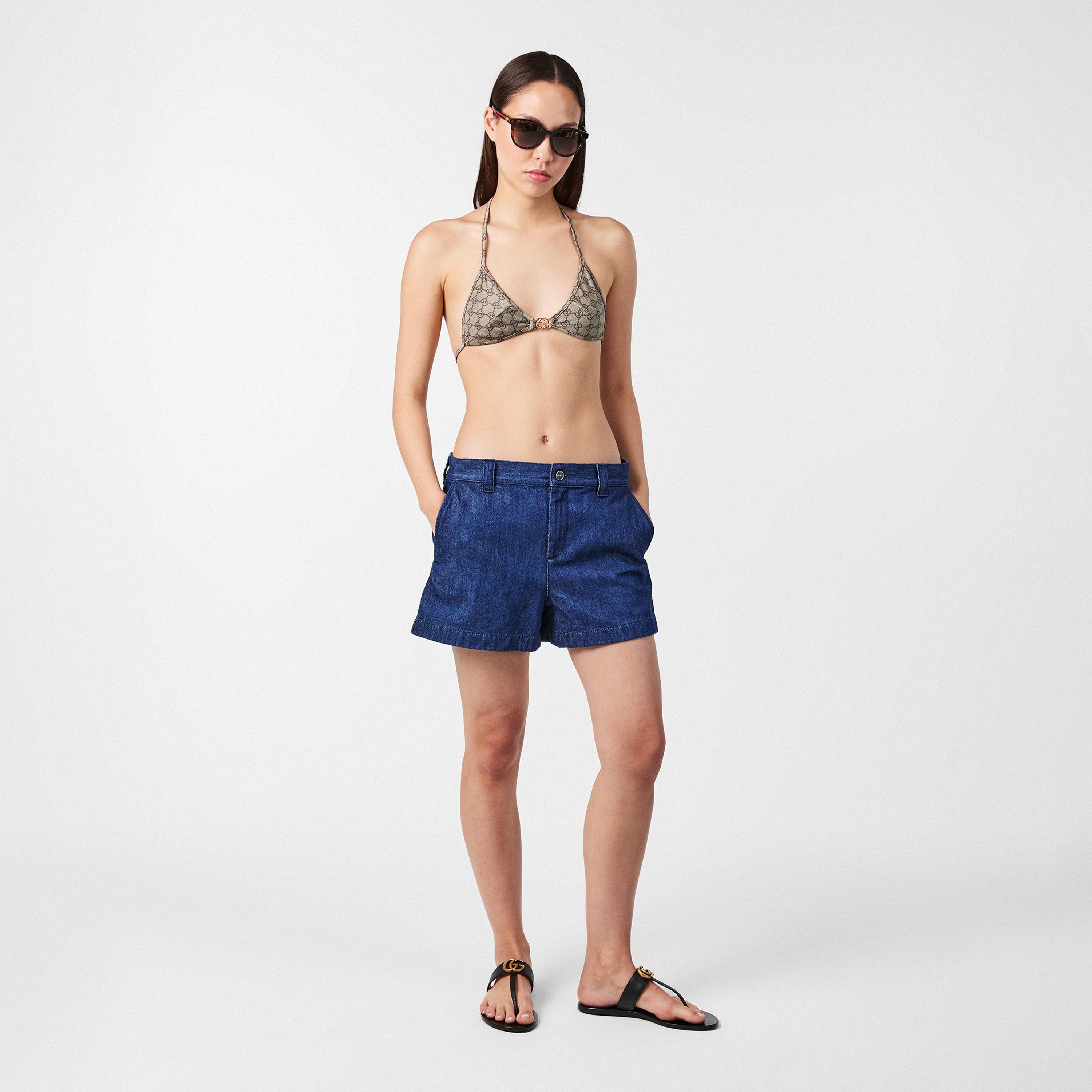 Black 1000 - Gucci - Double G Thong Sandals - 6