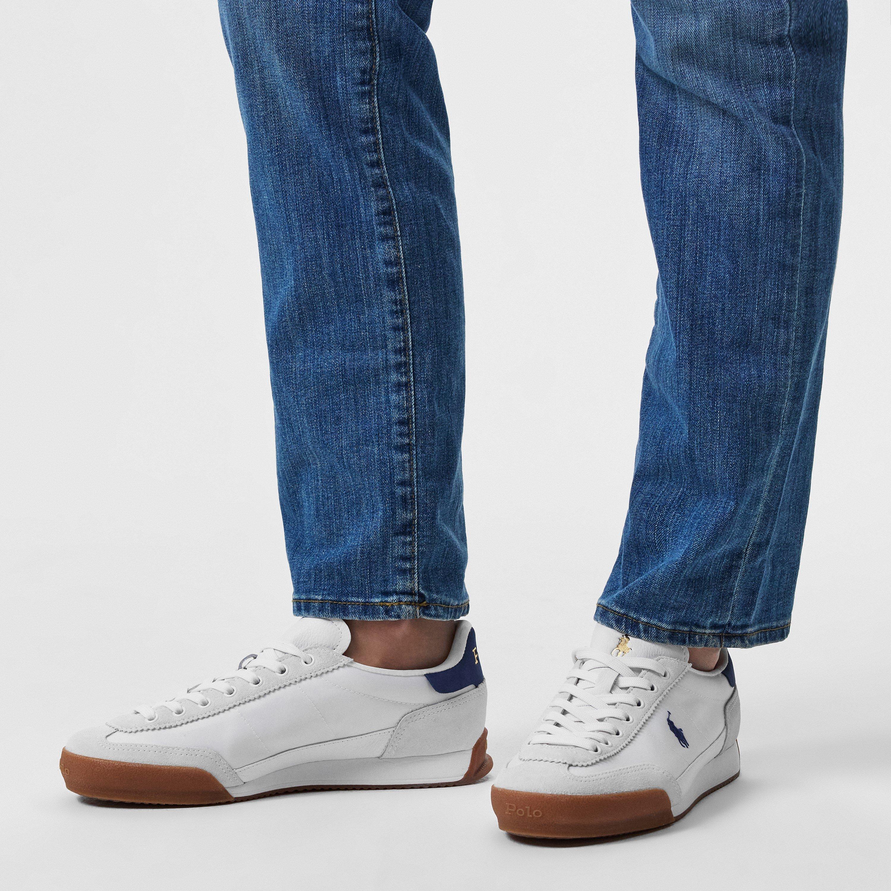 White/Navy - Polo Ralph Lauren - Hester Trainer - 3