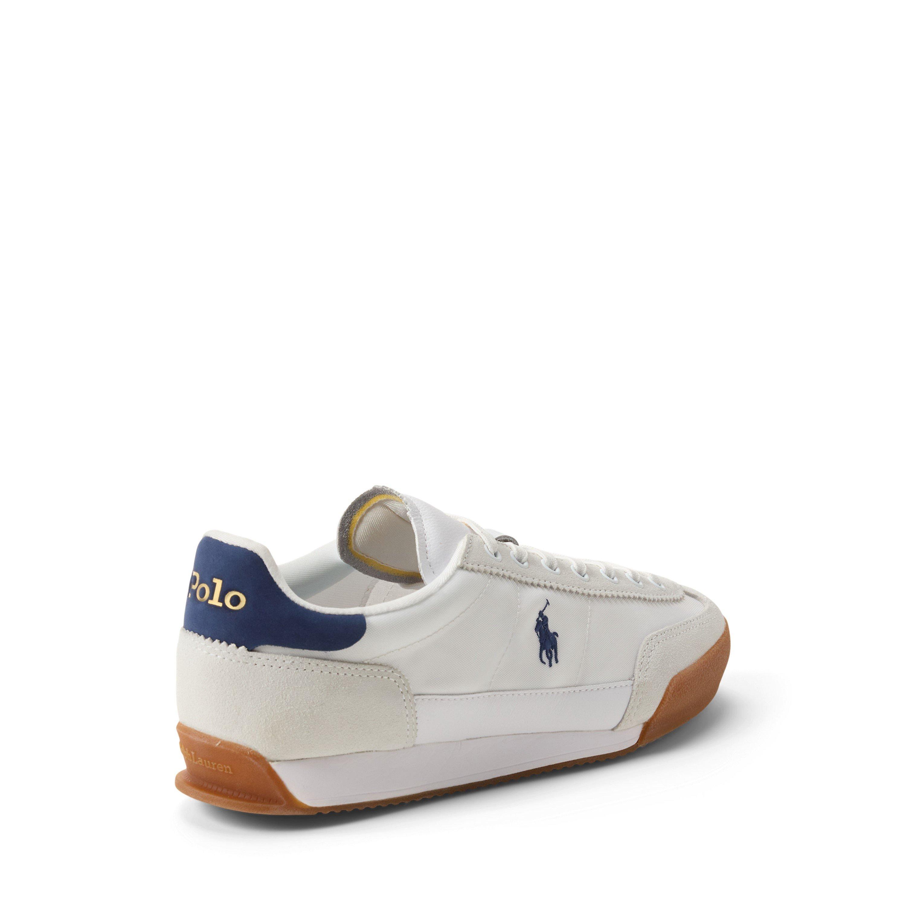 White/Navy - Polo Ralph Lauren - Hester Trainer - 4